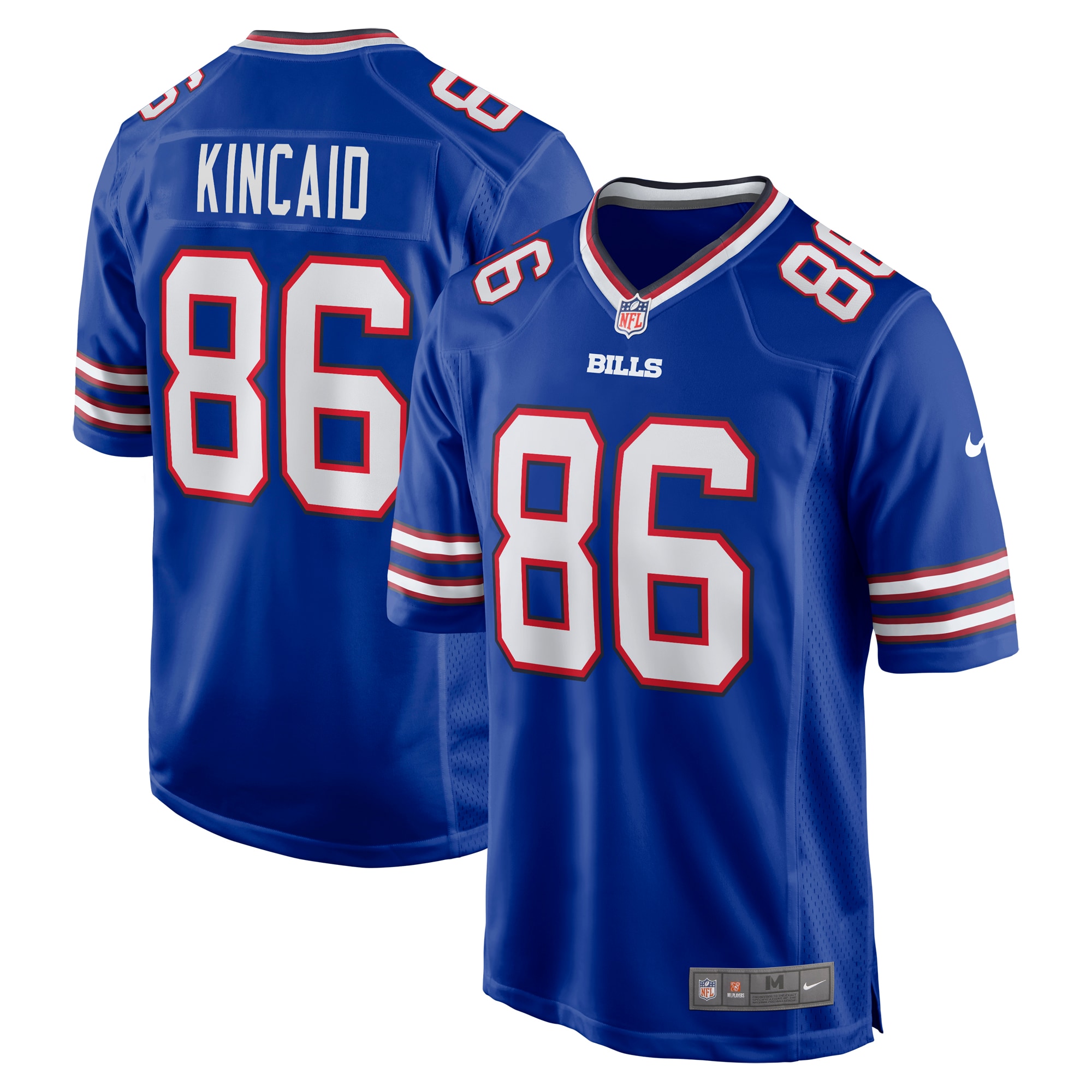 Dalton Kincaid Buffalo Bills Nike 2023 NFL Draft First Round Pick Game Jersey - Royal - vstockx