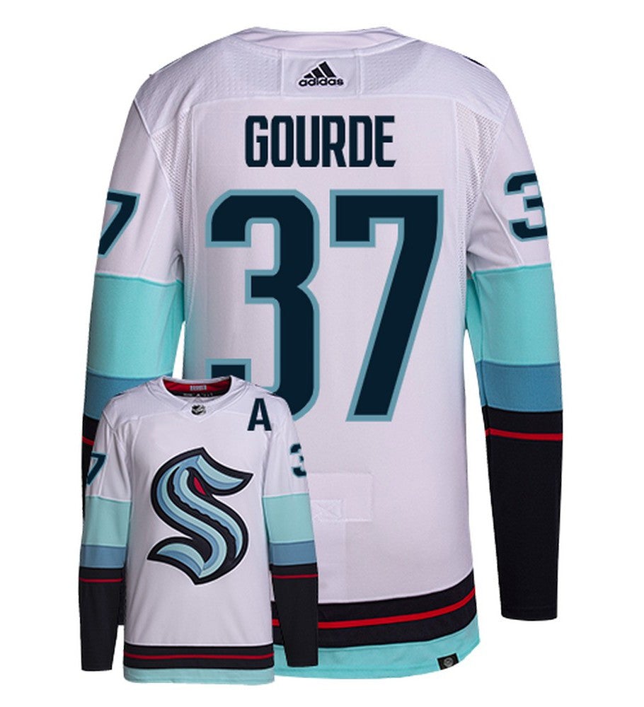 Yanni Gourde Seattle Kraken Adidas Primegreen Authentic NHL Hockey Jersey - vstockx