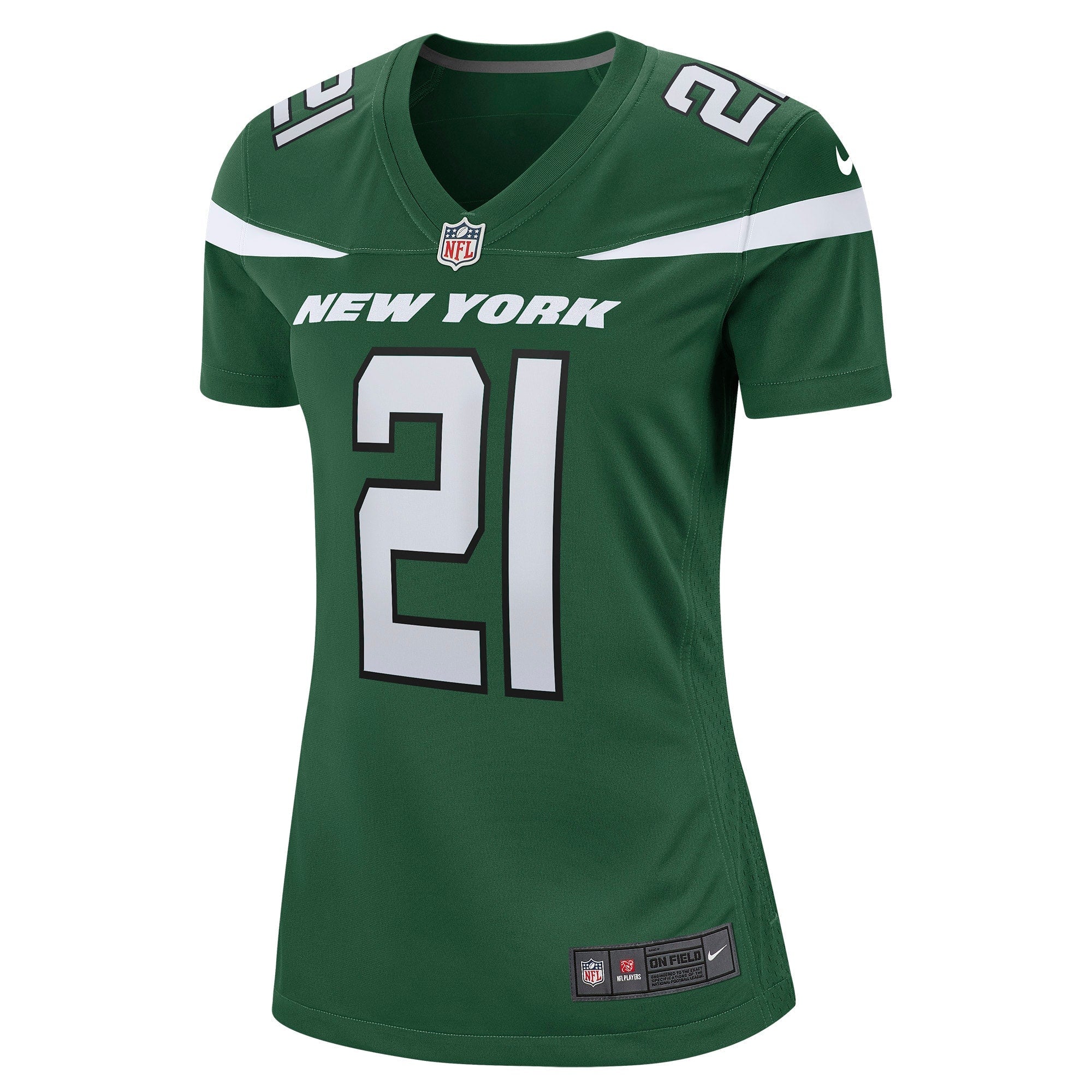 Women's Nike Ashtyn Davis Gotham Green New York Jets Game Player Jersey - vstockx