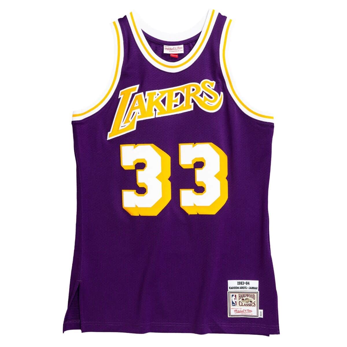 Authentic Jersey Los Angeles Lakers 1983-84 Kareem Abdul-Jabbar - vstockx