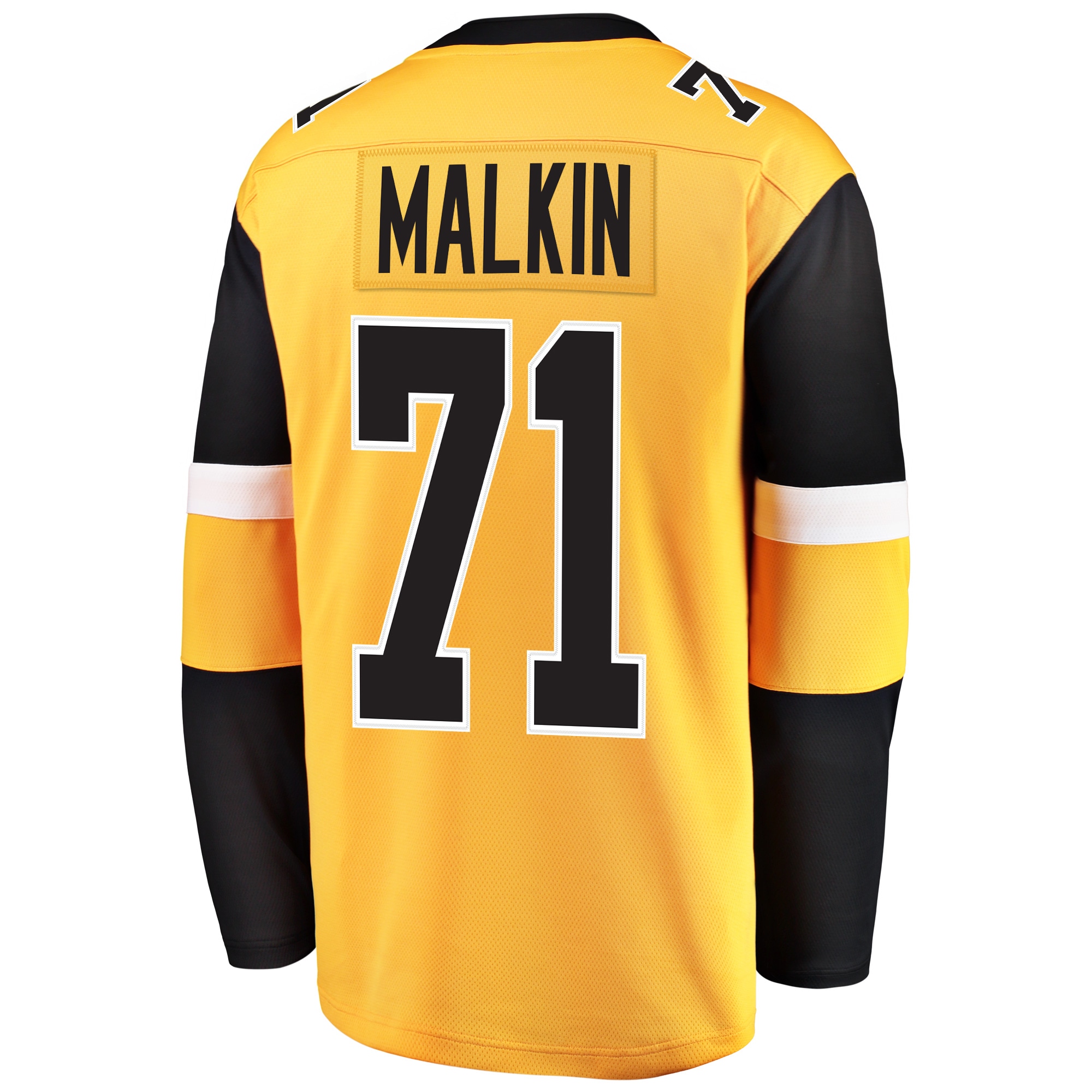 Evgeni Malkin Pittsburgh Penguins Fanatics Branded Youth Alternate Breakaway Player Jersey - Gold - vstockx