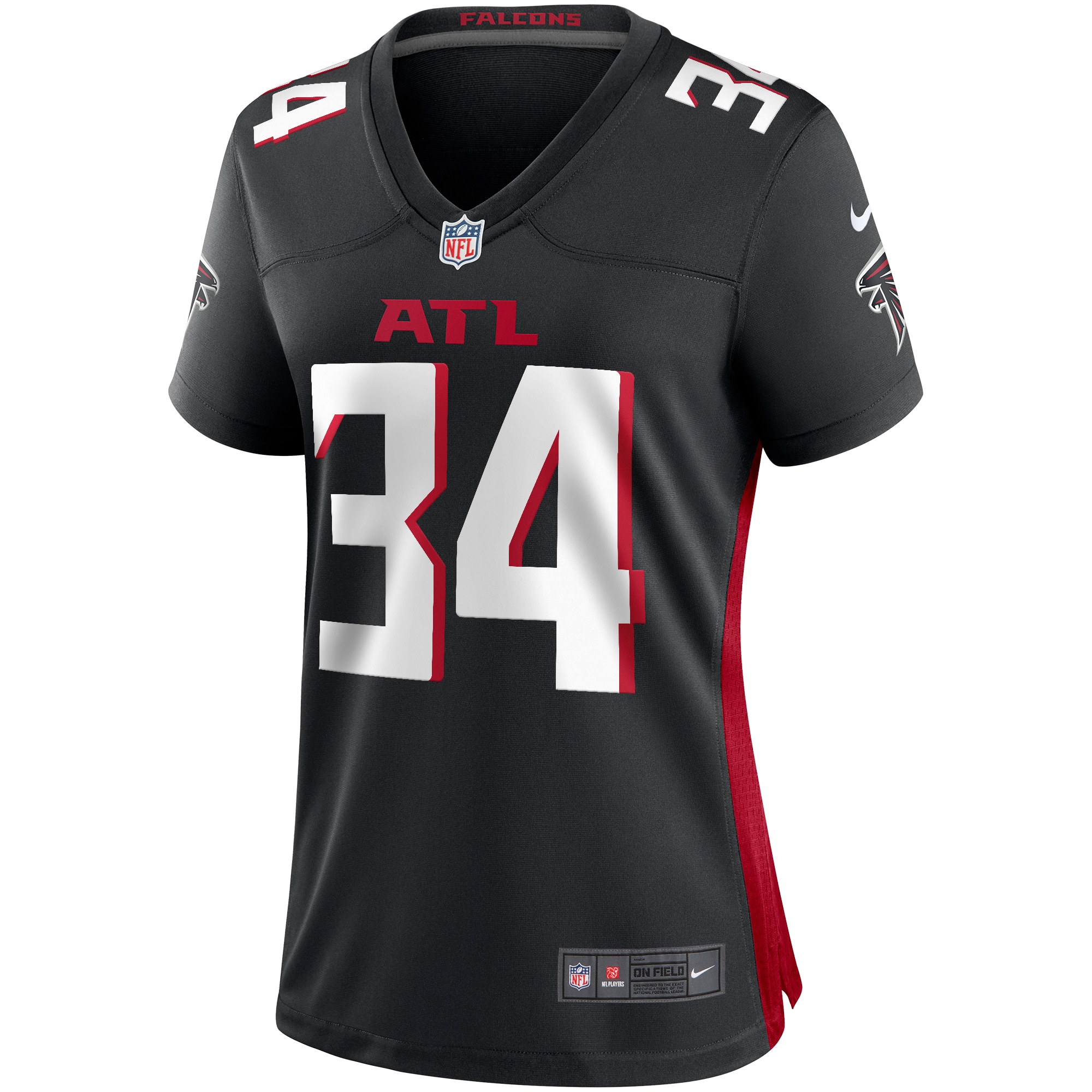 Ray Buchanan Atlanta Falcons Nike Women's Game Retired Player Jersey - Black - vstockx