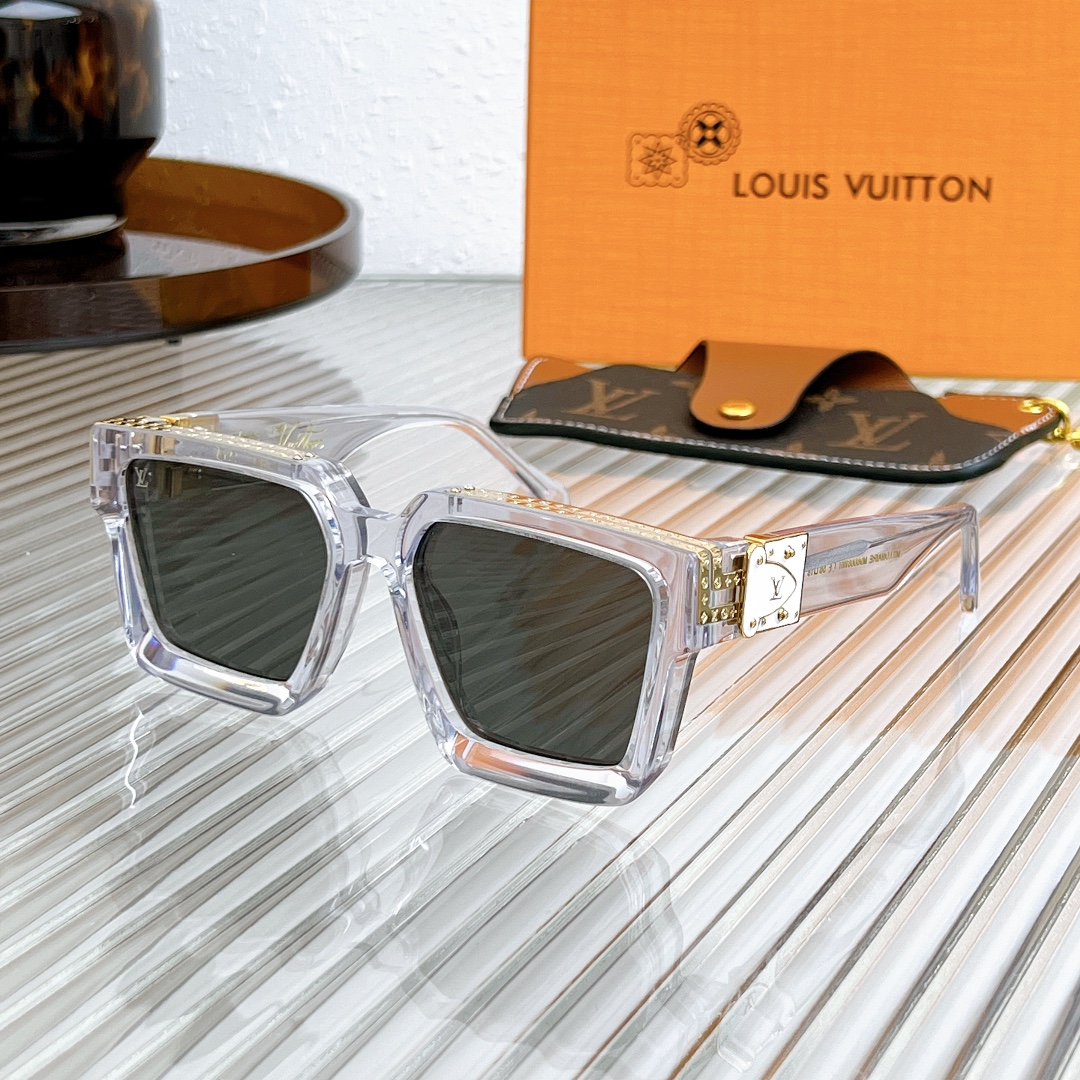 Sunglasses Louis Vuitton LV96006 Millionaires - vstockx