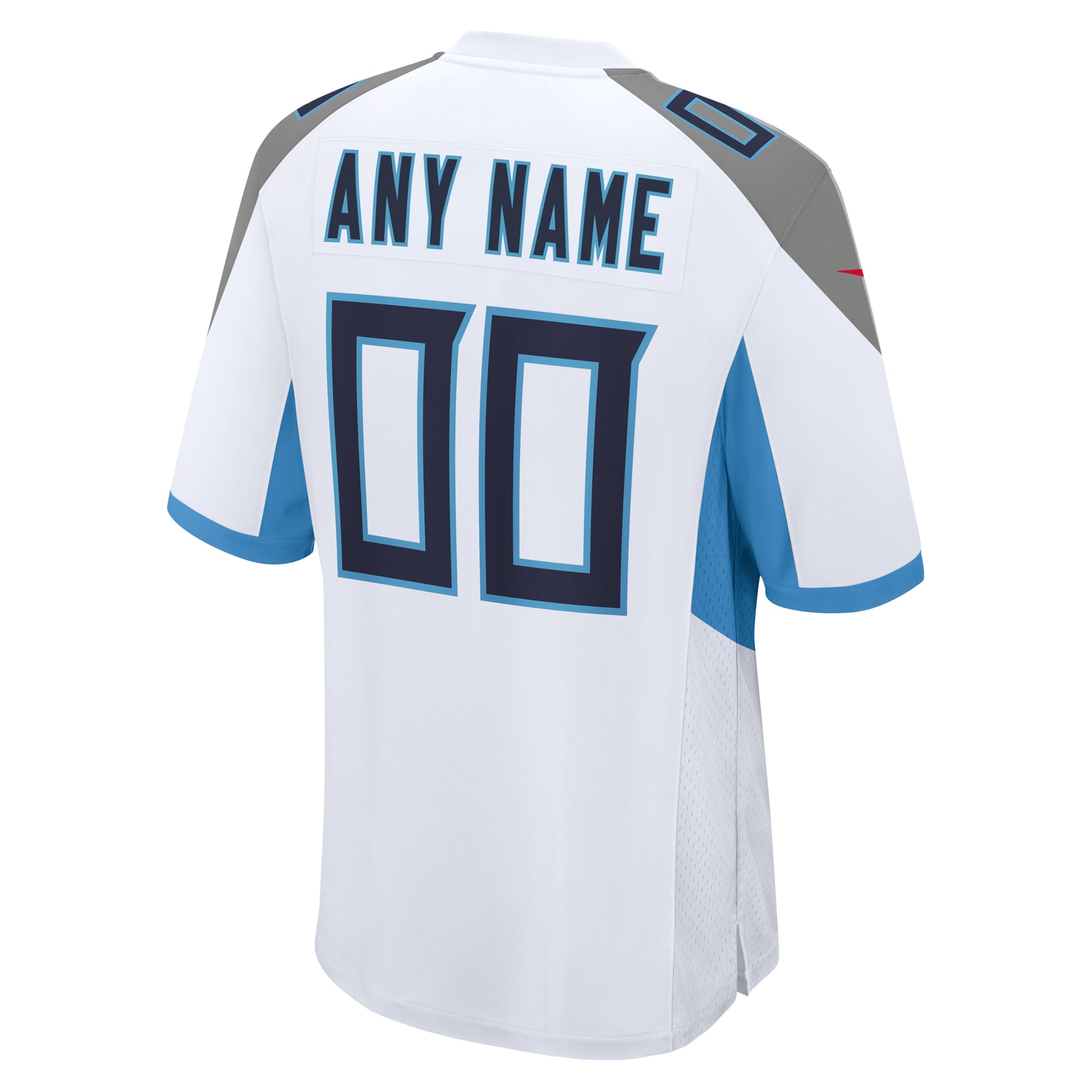 Tennessee Titans Nike Custom Game Jersey - White - vstockx