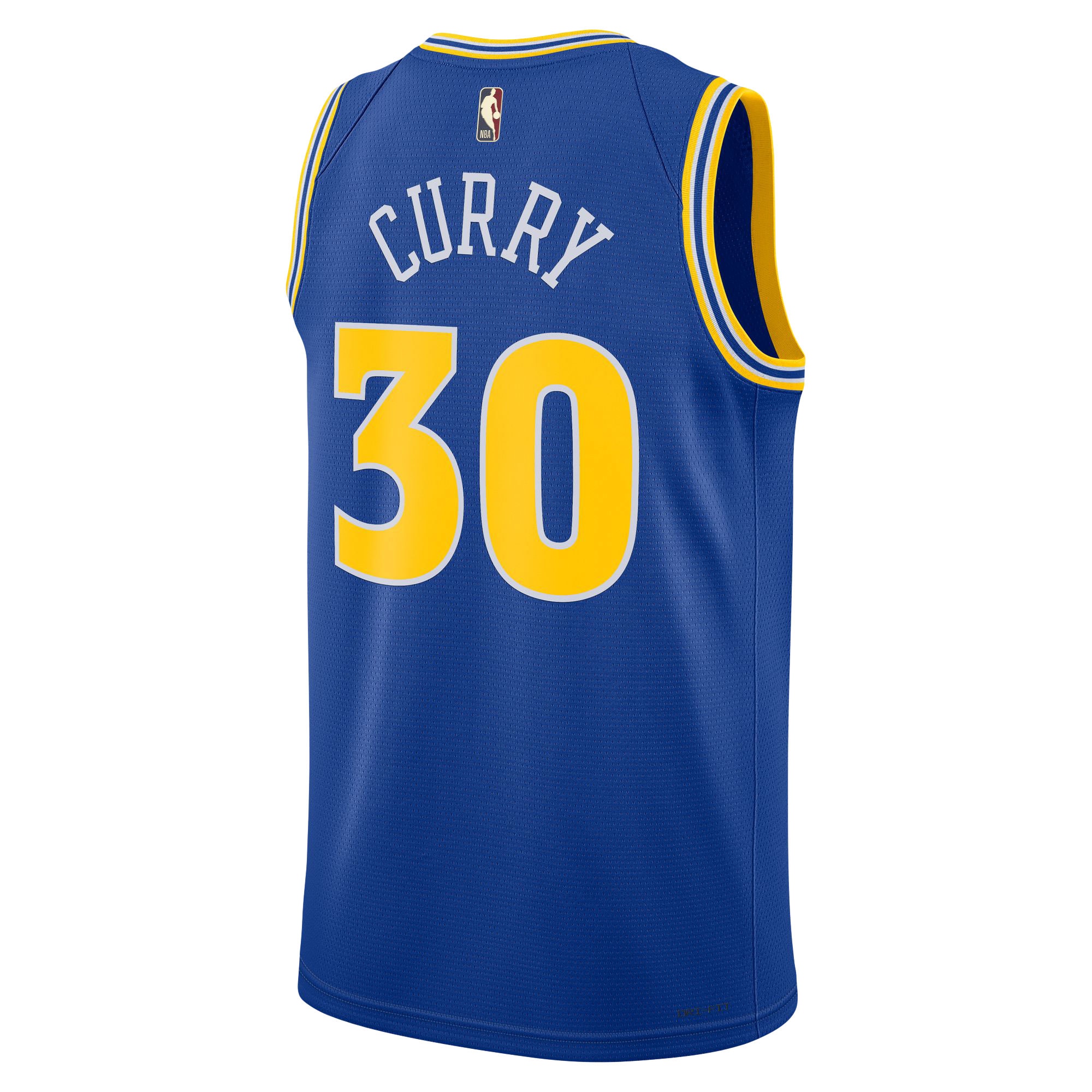 Stephen Curry Golden State Warriors Nike Swingman Jersey - Classic Edition - Blue - vstockx