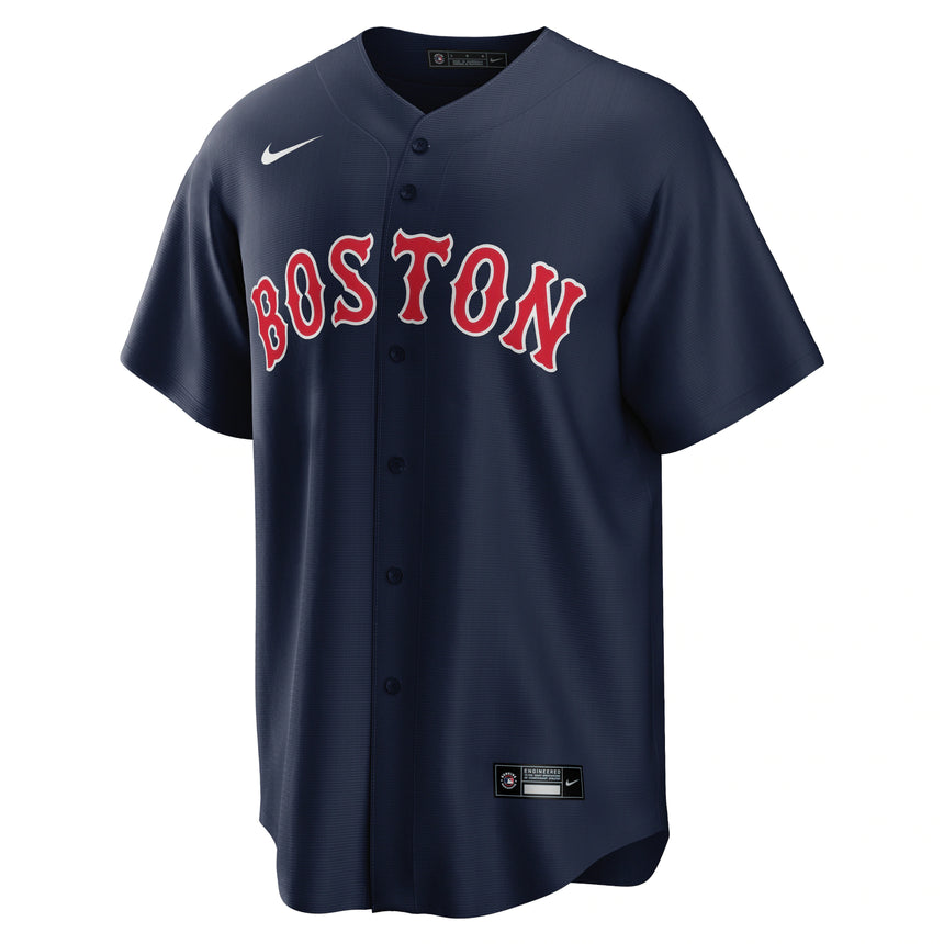 Men's Boston Red Sox Navy Alternate Replica Team Jersey - vstockx