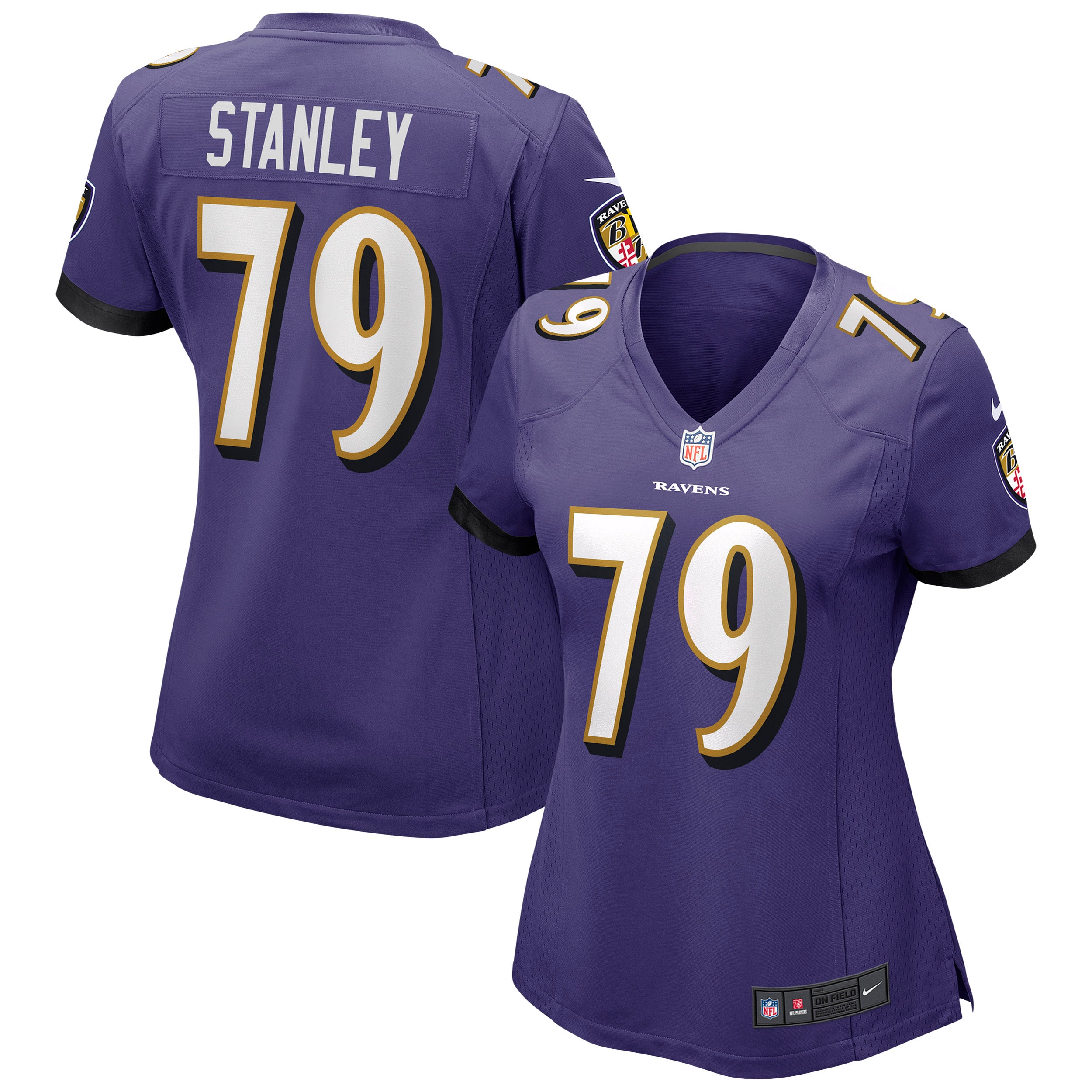 Ronnie Stanley Baltimore Ravens Nike Women's Game Jersey - Purple - vstockx