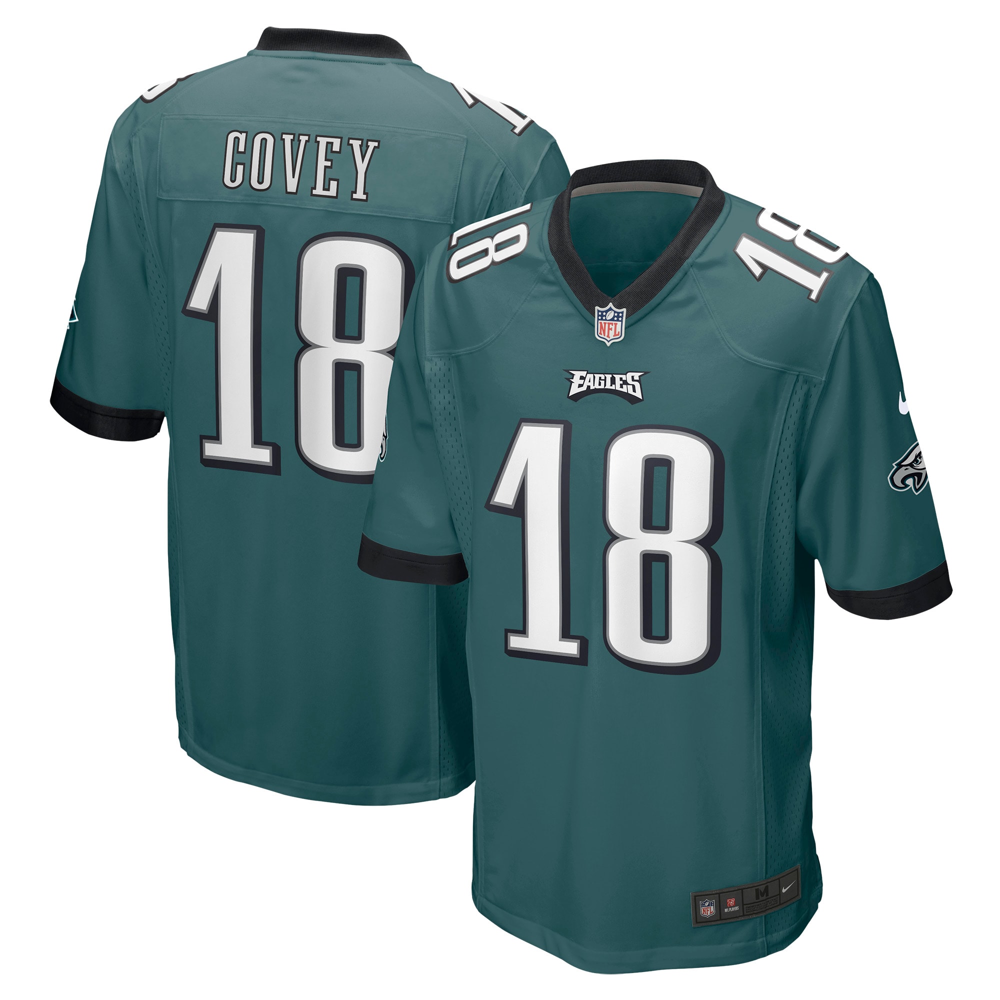 Britain Covey Philadelphia Eagles Nike Home Game Player Jersey - Midnight Green - vstockx