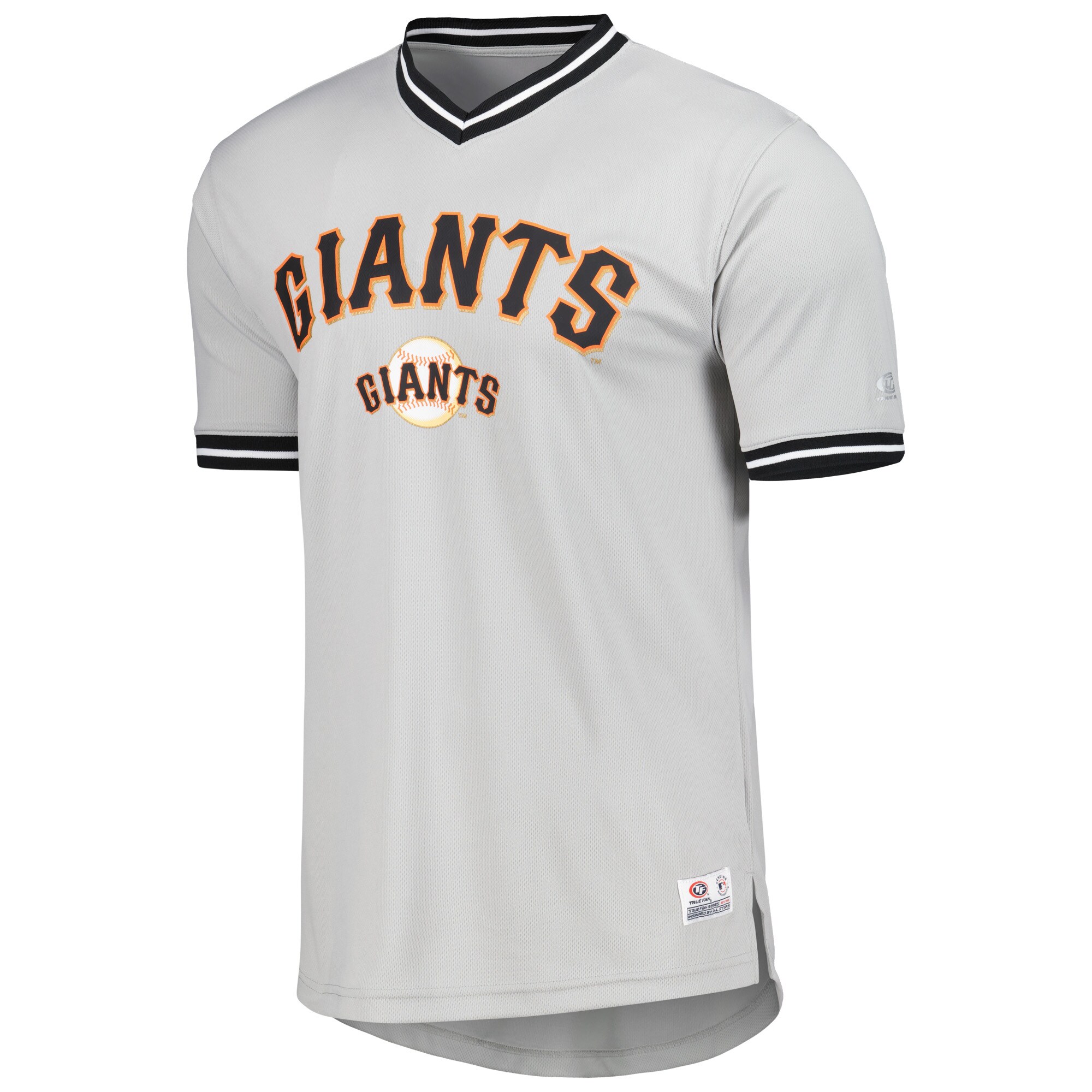 San Francisco Giants V-Neck Jersey - Gray - vstockx