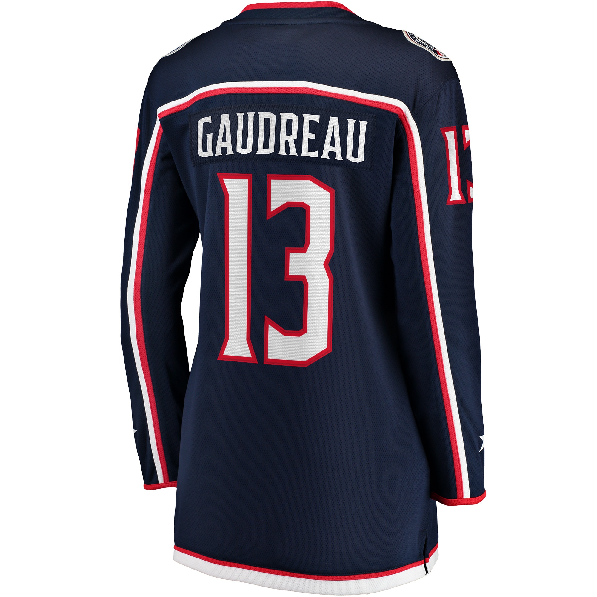 Johnny Gaudreau Columbus Blue Jackets Fanatics Branded Women's 2022 Breakaway Player Jersey - Navy - vstockx