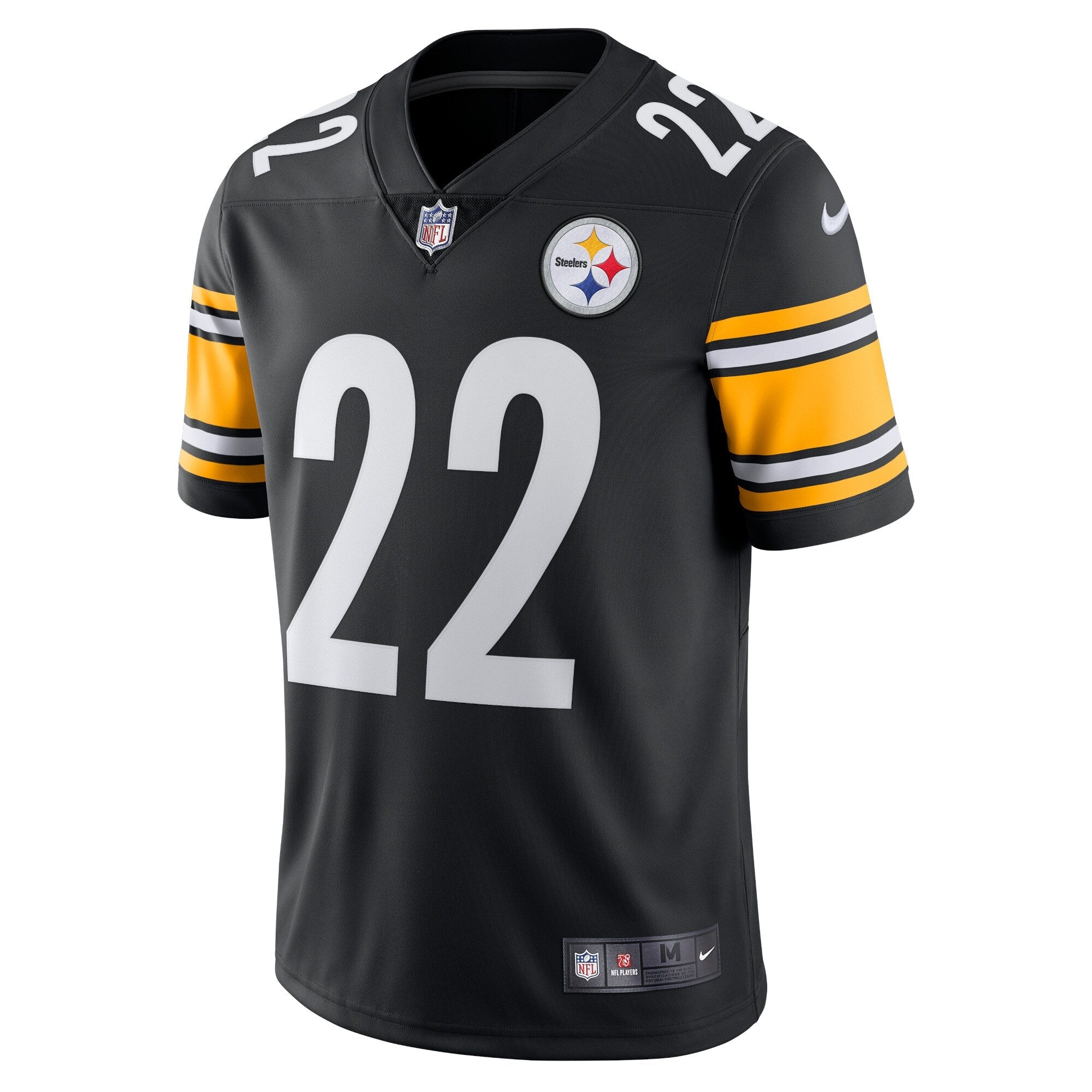 Men's Nike Najee Harris Black Pittsburgh Steelers Vapor Limited Jersey - vstockx