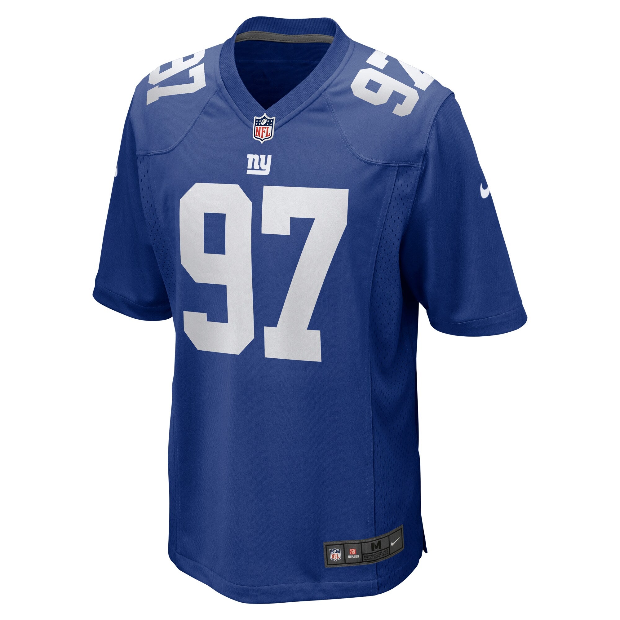 Men's Nike Dexter Lawrence II Royal New York Giants Team Game Player Jersey - vstockx