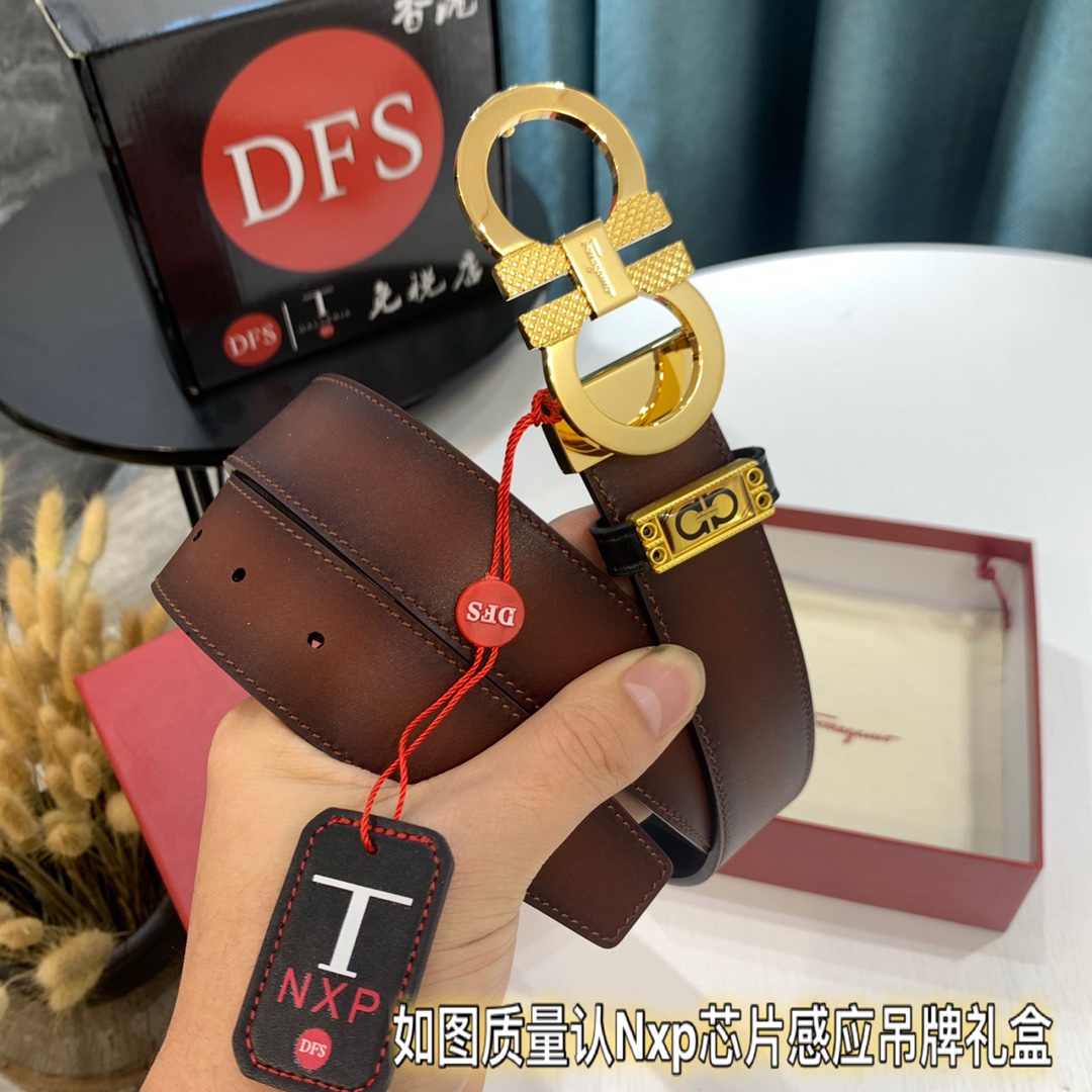 Streetwear Belt Ferragamo 319424 size:3.5cm - vstockx