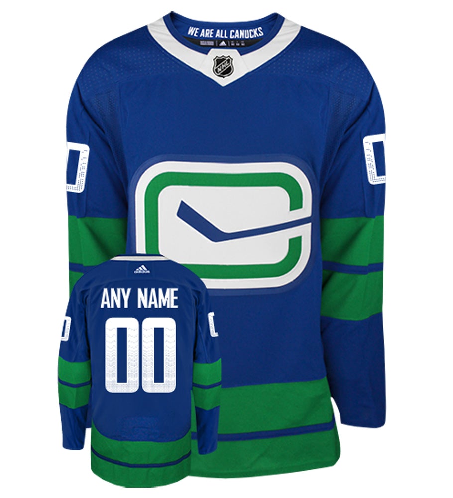 Vancouver Canucks Adidas Authentic Third Alternate NHL Hockey Jersey - vstockx