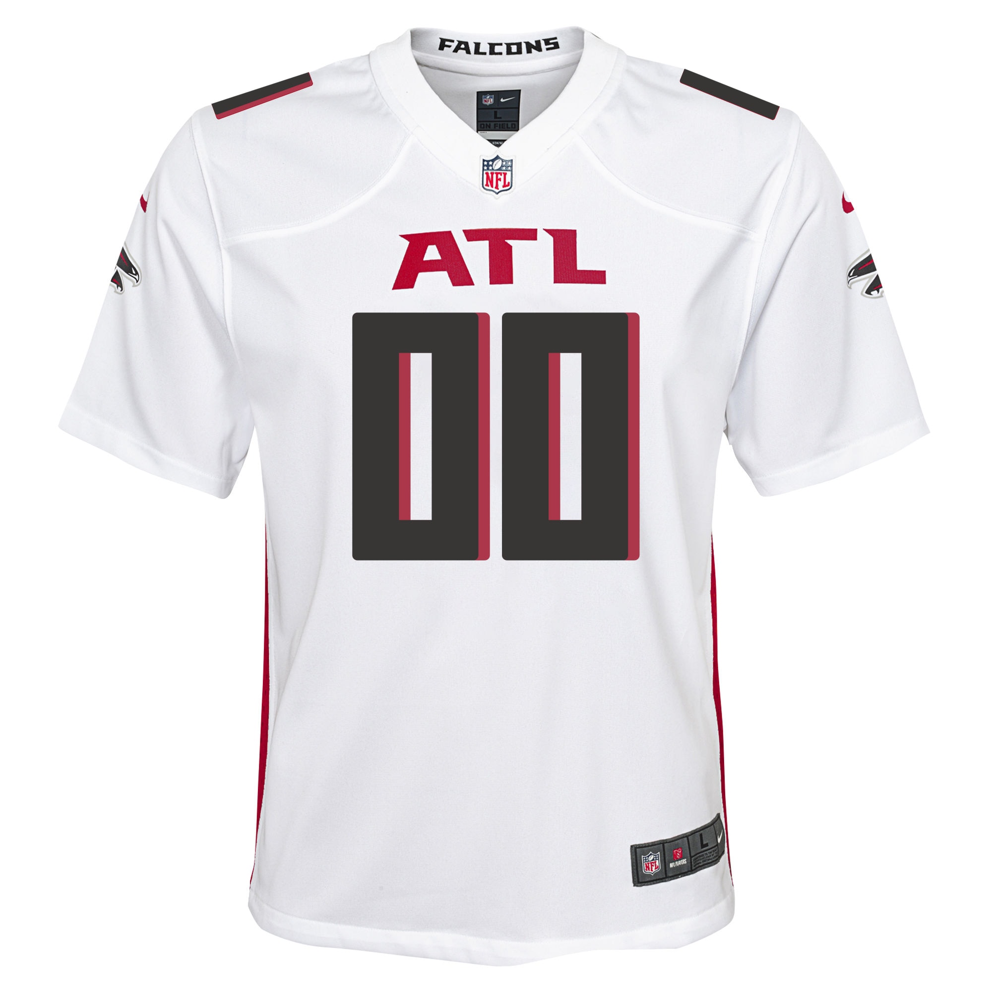 Nike Atlanta Falcons Youth Custom Game Jersey - White - vstockx