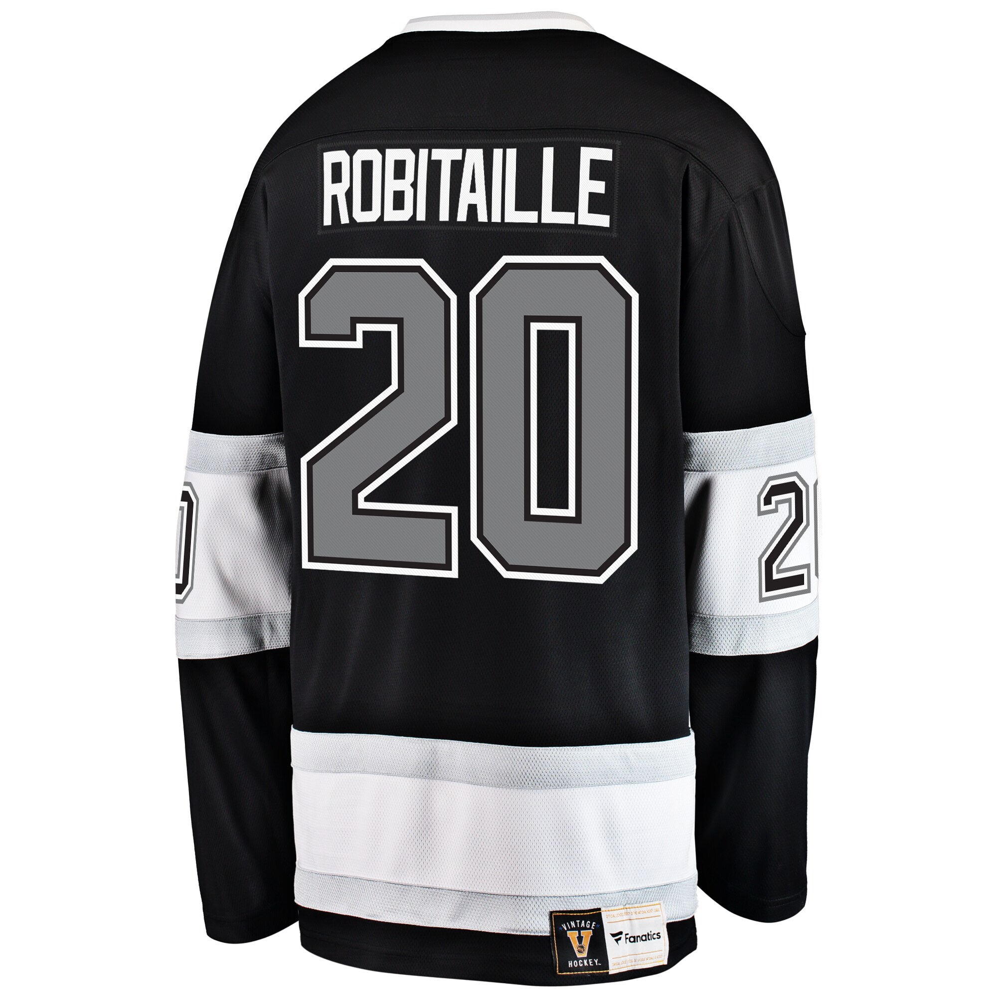 Luc Robitaille Los Angeles Kings Fanatics Branded Premier Breakaway Retired Player Jersey - Black - vstockx