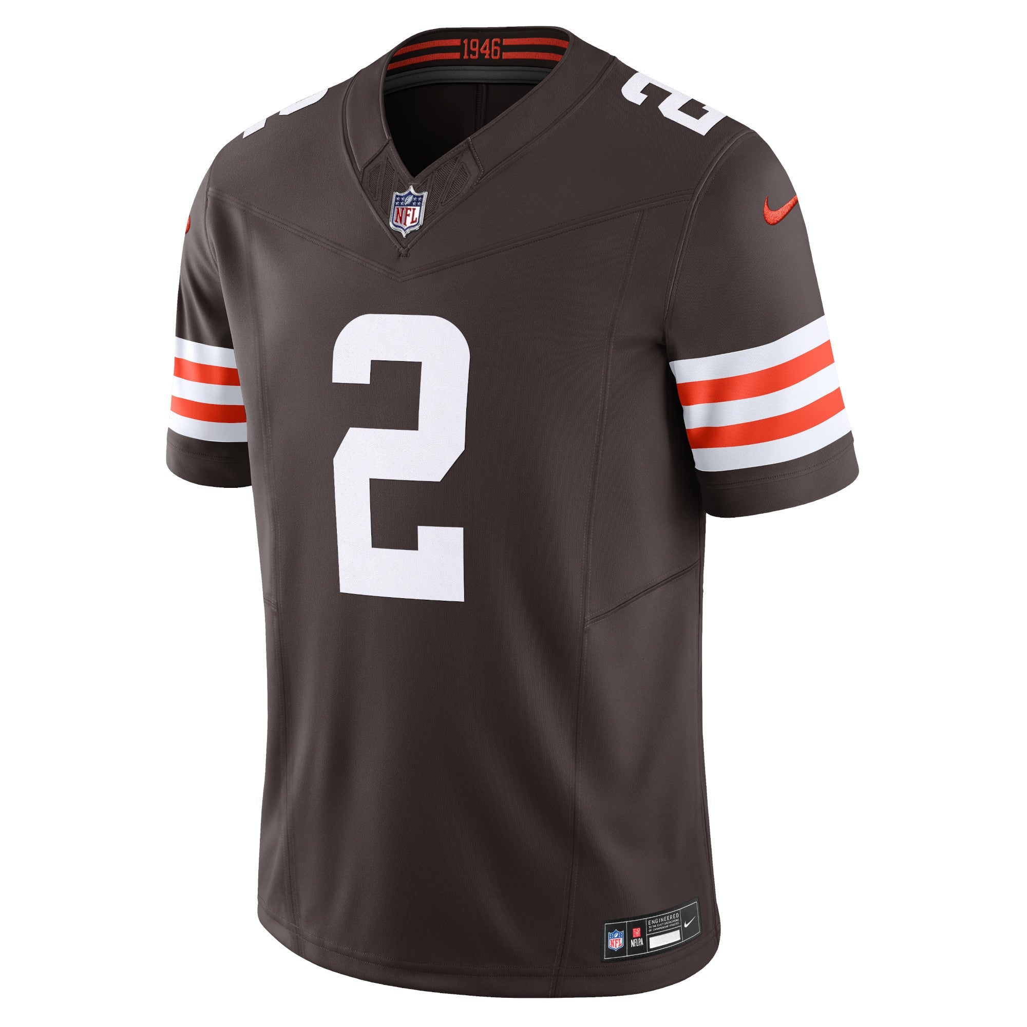 Men's Nike Amari Cooper Brown Cleveland Browns Vapor F.U.S.E. Limited Jersey - vstockx