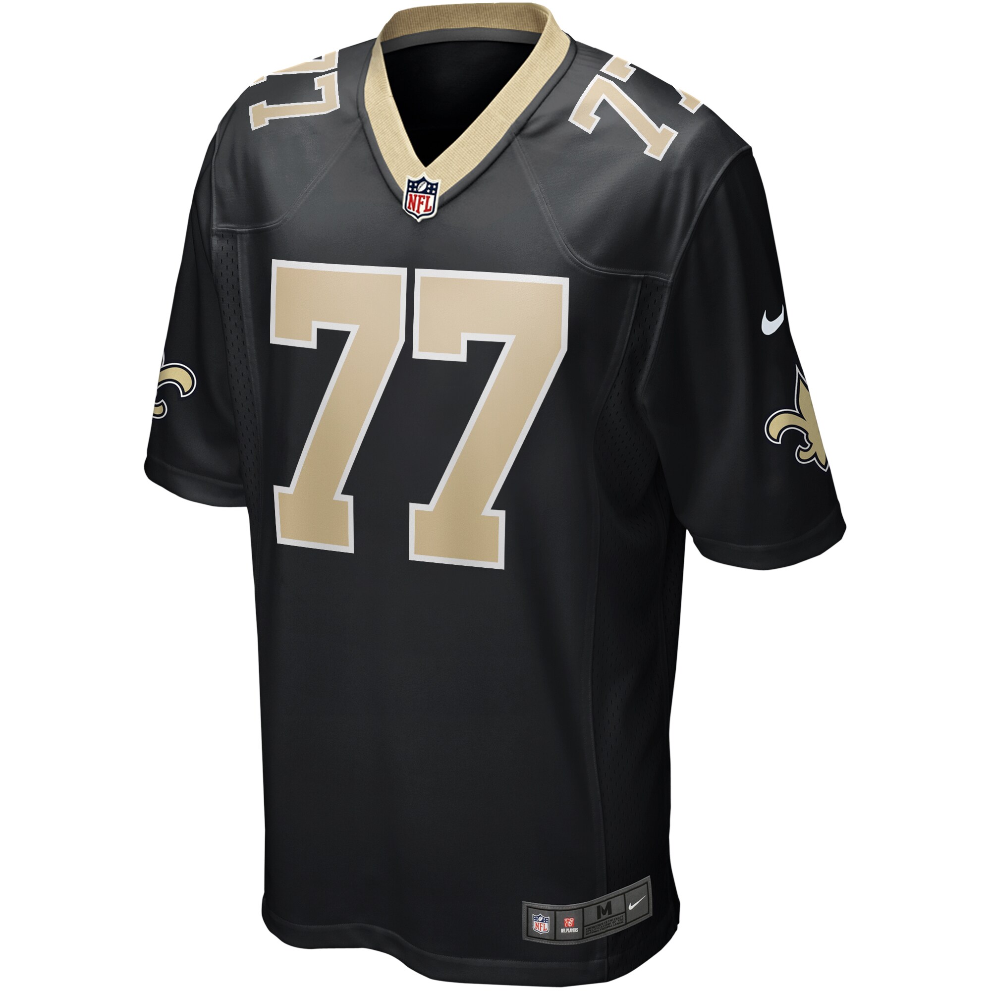 Carl Nicks New Orleans Saints Nike Game Retired Player Jersey - Black - vstockx