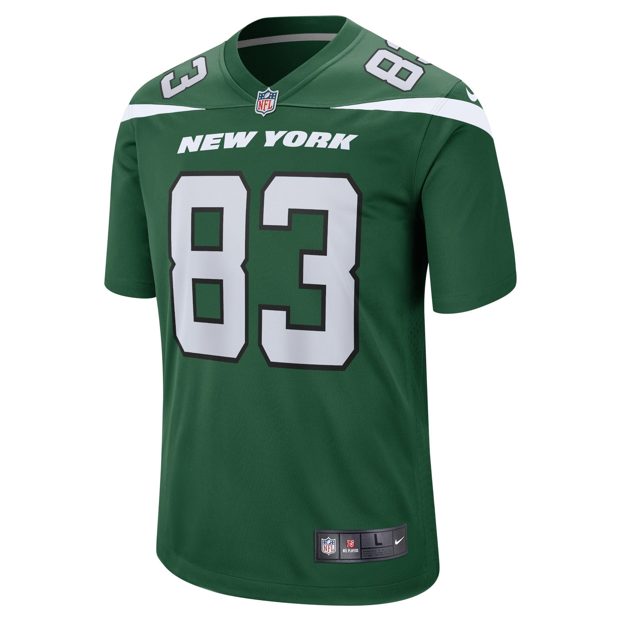 Men's Nike Tyler Conklin Gotham Green New York Jets Game Jersey - vstockx