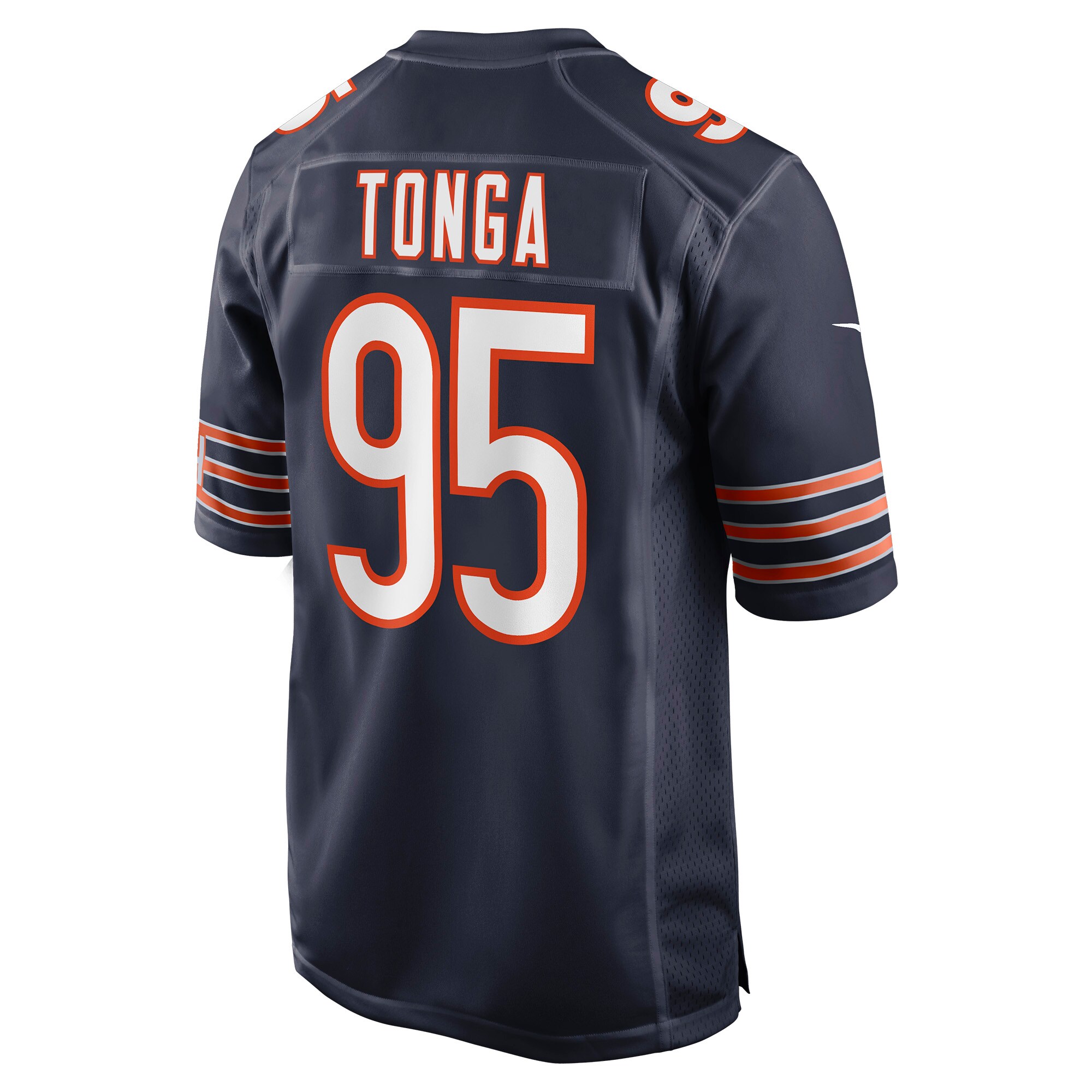 Khyiris Tonga Chicago Bears Nike Game Jersey - Navy - vstockx