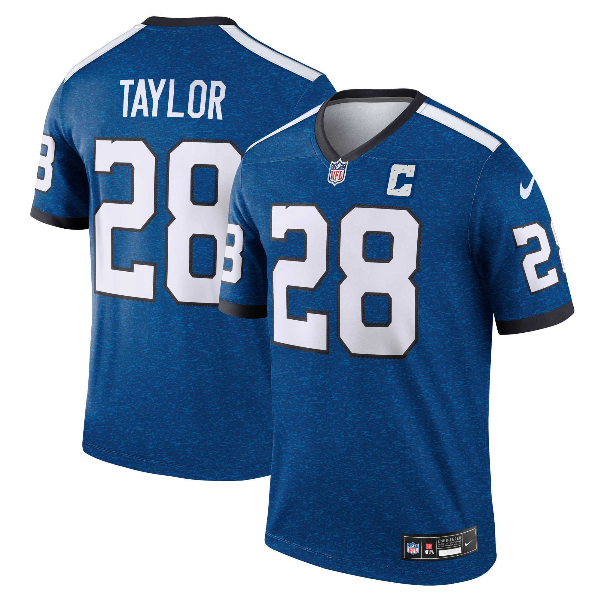Jonathan Taylor Indianapolis Colts Nike Indiana Nights Alternate Legend Jersey - Royal - vstockx
