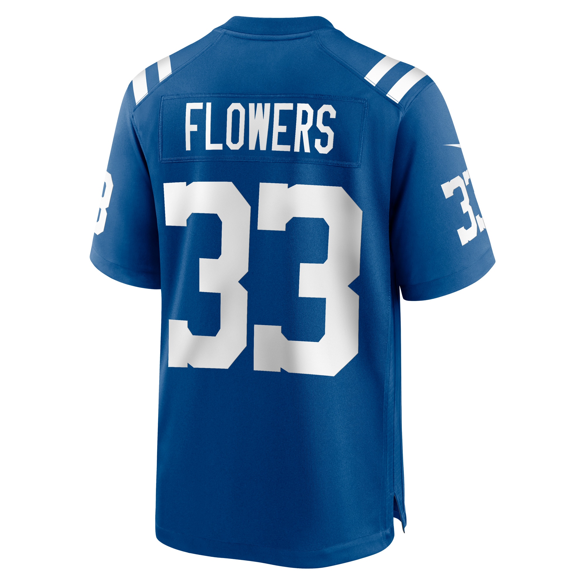 Dallis Flowers Indianapolis Colts Nike Game Player Jersey - Royal - vstockx