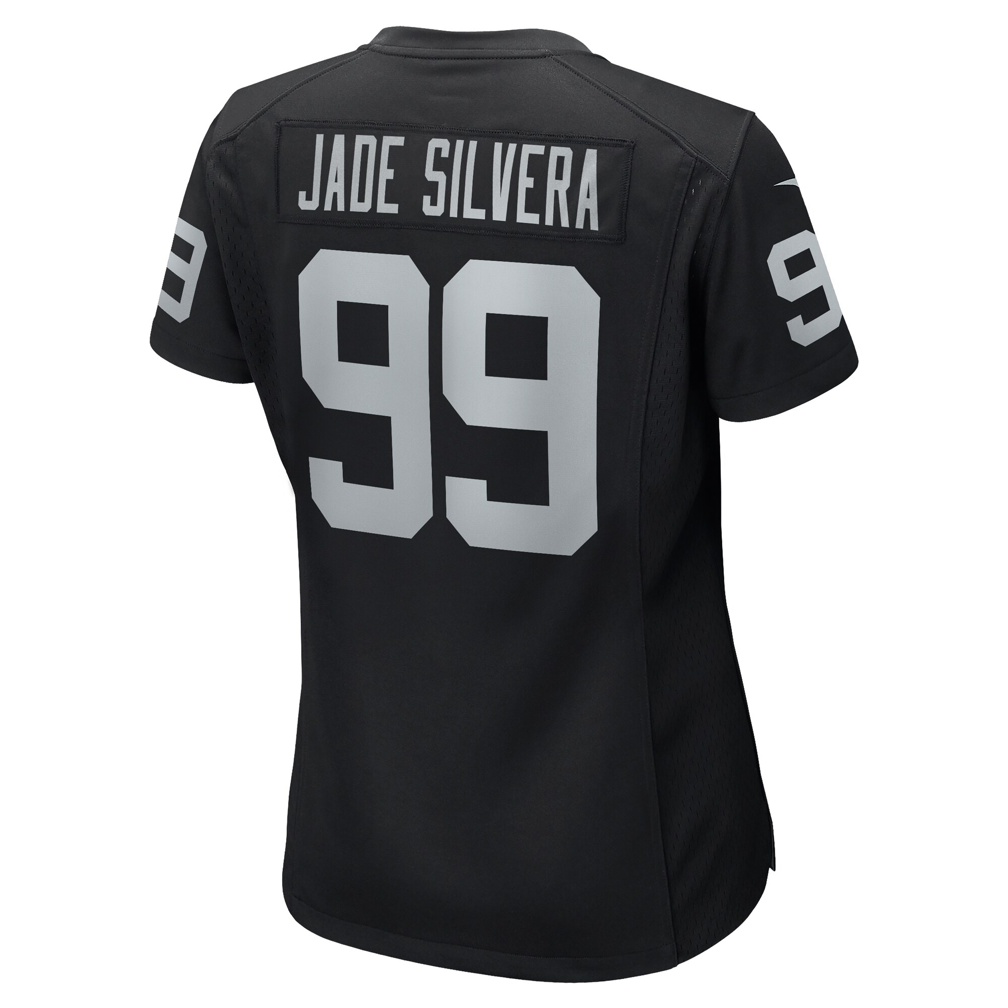 Nesta Jade Silvera Las Vegas Raiders Nike Women's Team Game Jersey - Black - vstockx