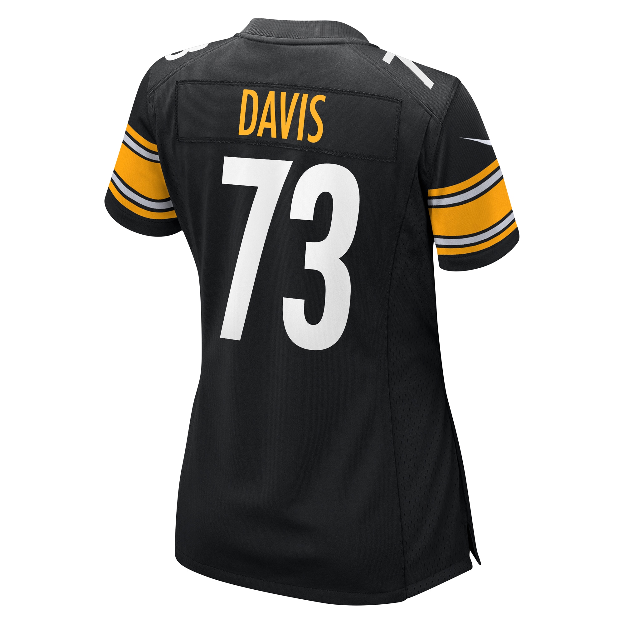 Carlos Davis Pittsburgh Steelers Nike Women's Game Jersey - Black - vstockx