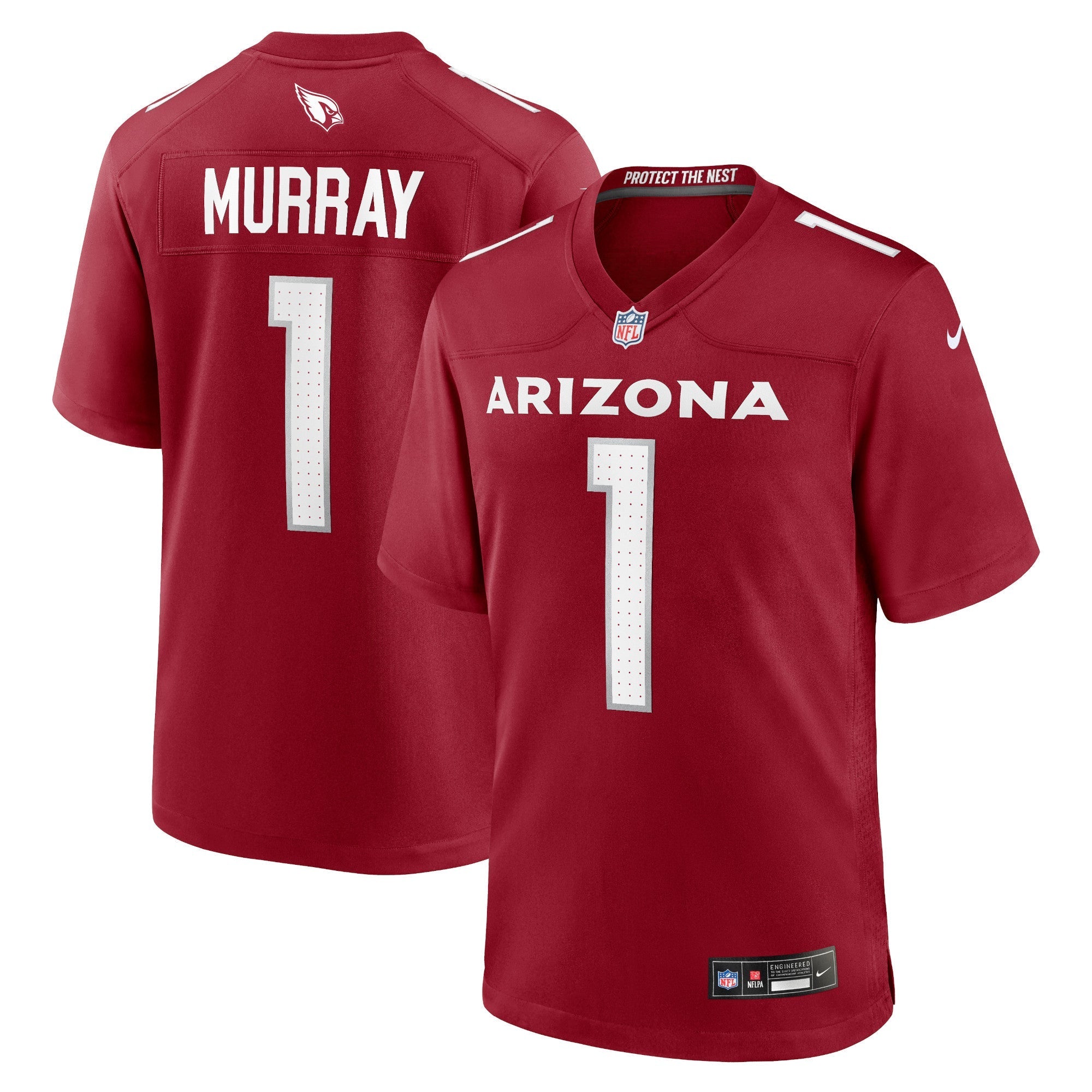 Men's Nike Kyler Murray Cardinal Arizona Cardinals Game Player Jersey - vstockx