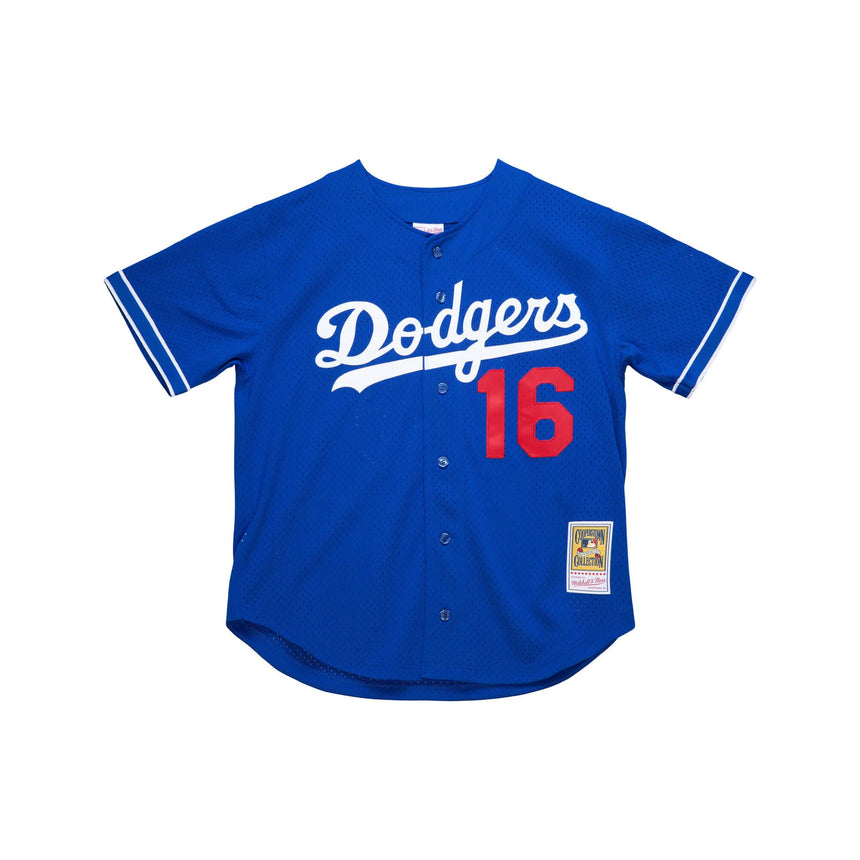 Men's Los Angeles Dodgers Hideo Nomo Mitchell & Ness Royal Cooperstown Collection Mesh Batting Practice Jersey - vstockx