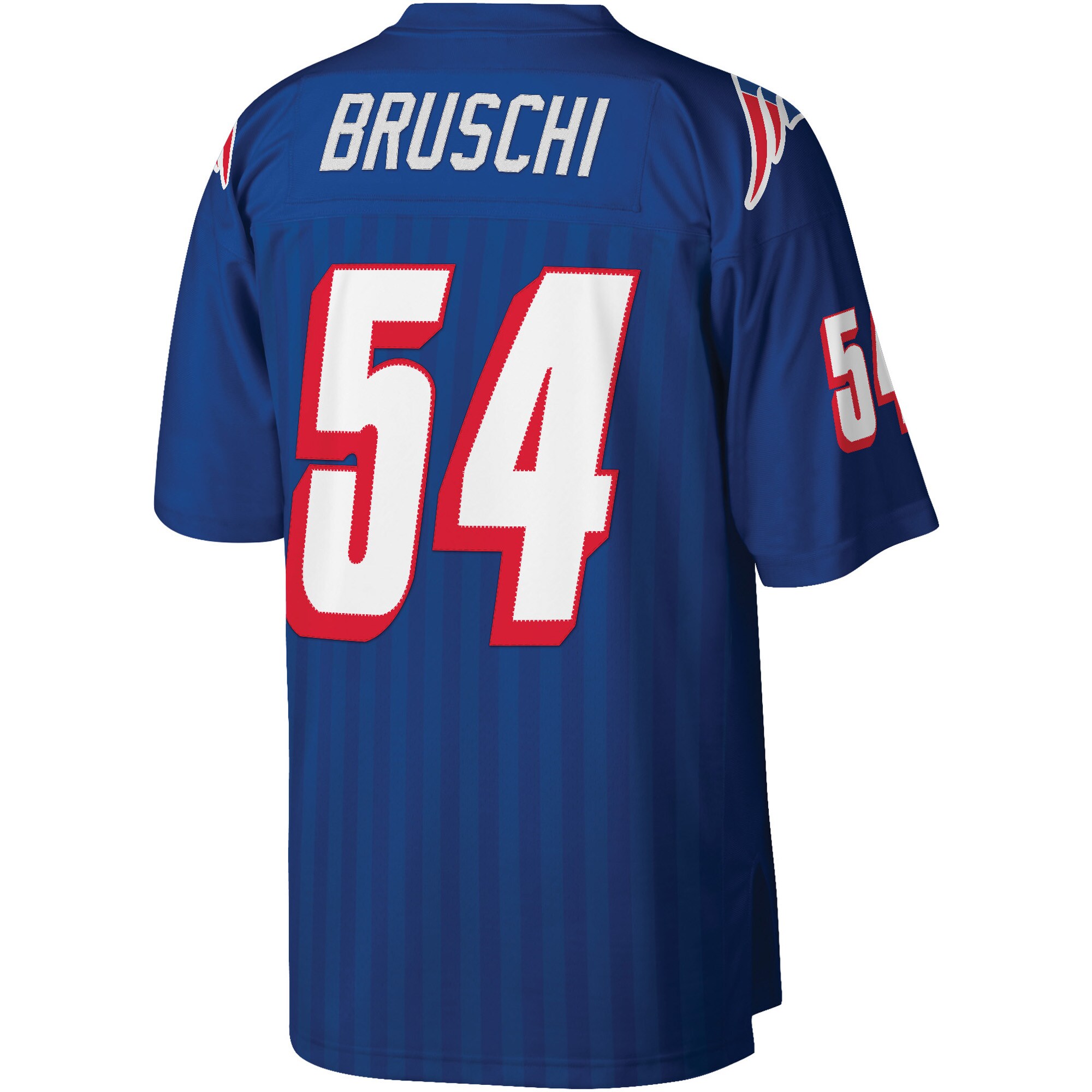 Tedy Bruschi New England Patriots Mitchell & Ness Legacy Replica Jersey - Royal - vstockx