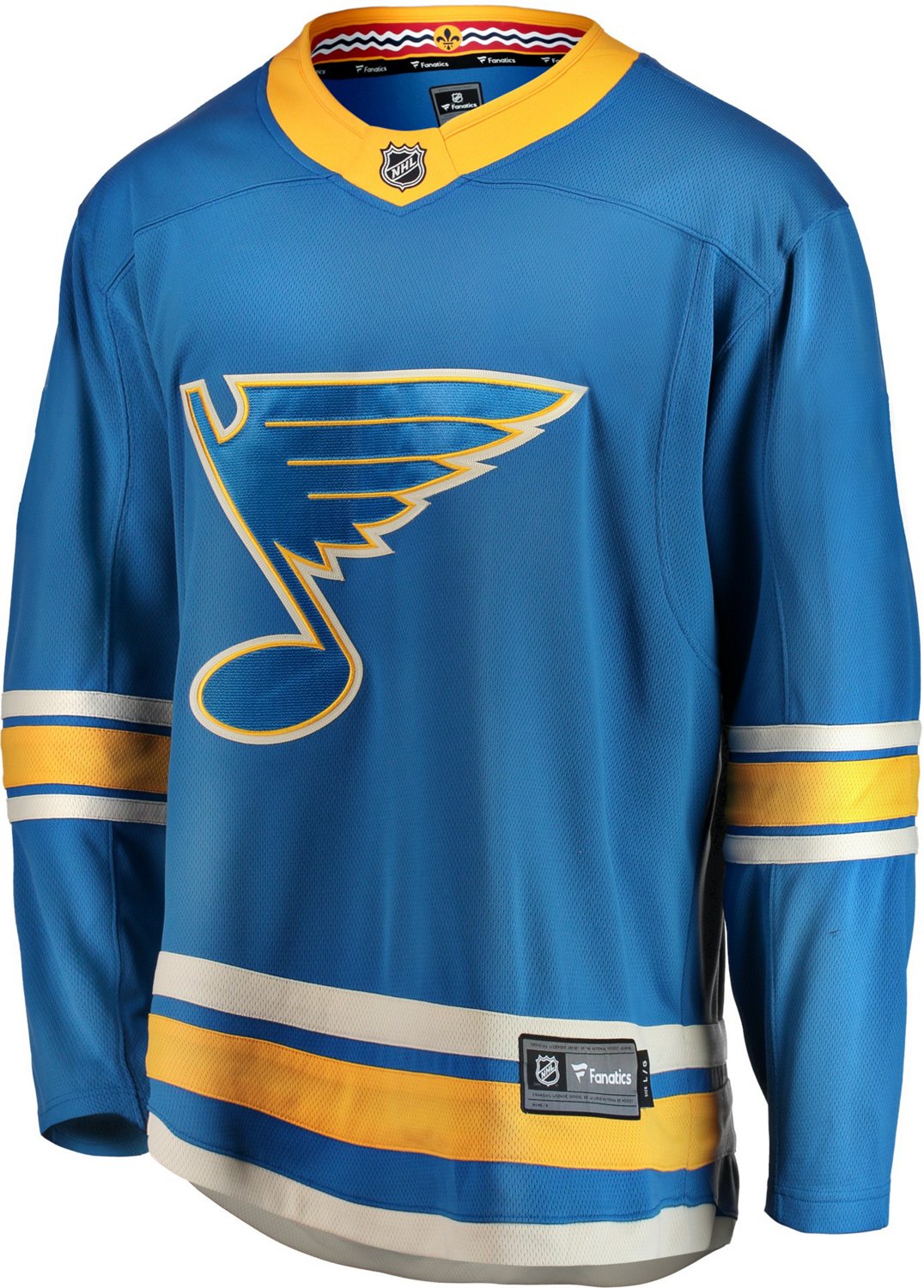 Majestic Men's St. Louis Blues Breakaway Blank Player Jersey - vstockx