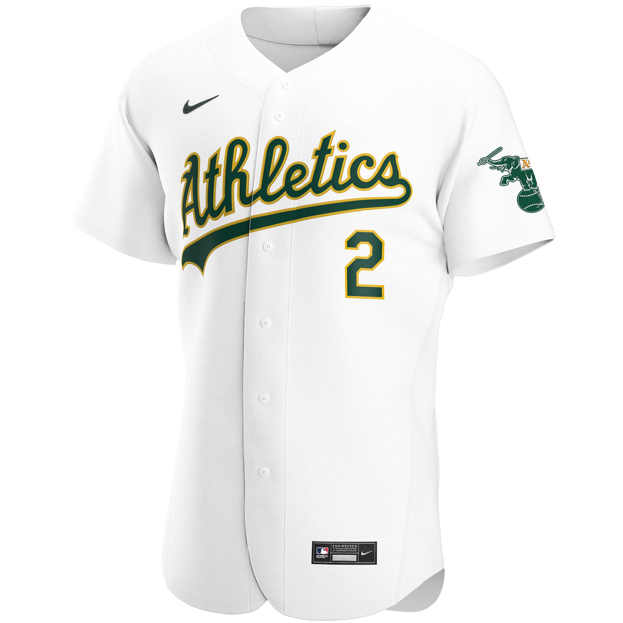 Khris Davis Oakland Athletics Nike Home Authentic Player Jersey - White - vstockx