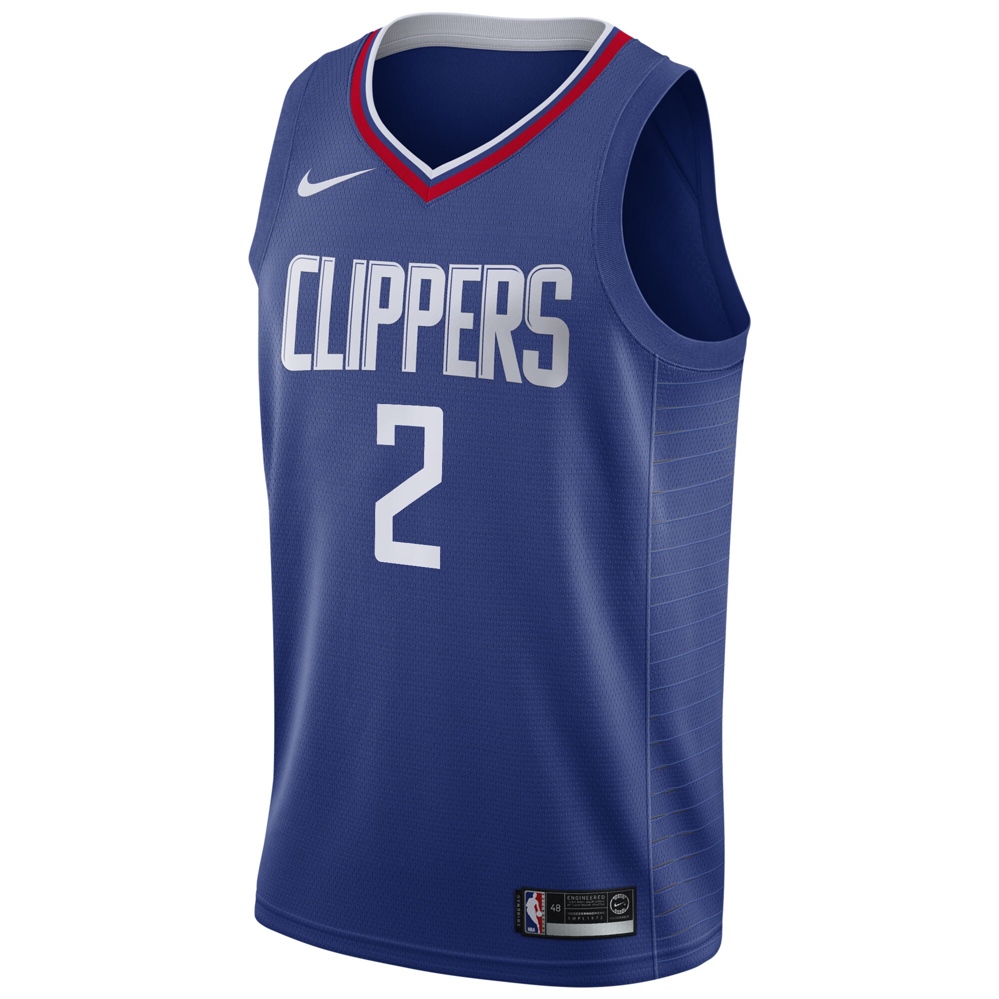 Kawhi Leonard LA Clippers Nike 2019/20 Swingman Jersey Blue - Icon Edition - vstockx