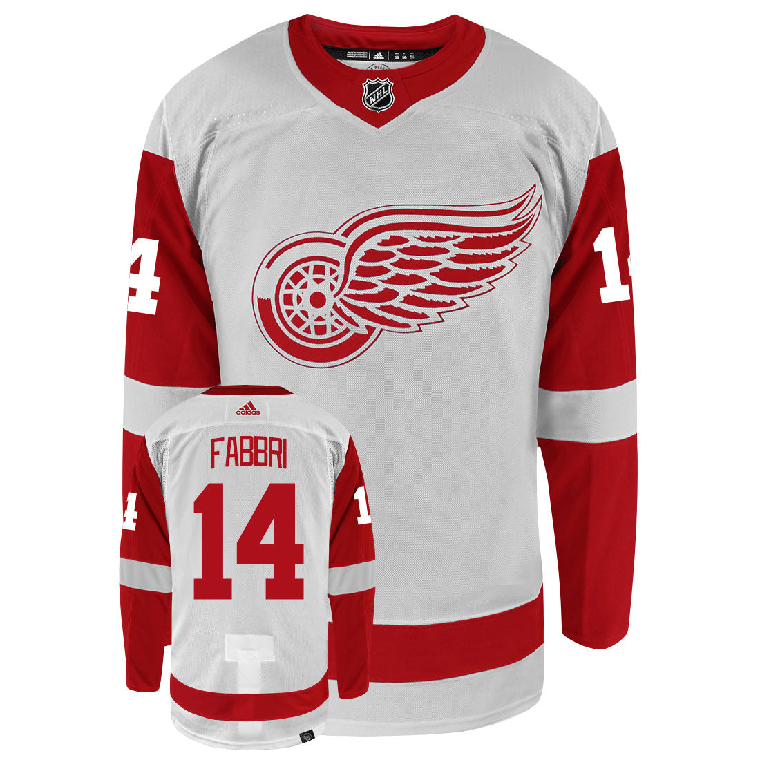 Robby Fabbri Detroit Red Wings Adidas Primegreen Authentic NHL Hockey Jersey - vstockx