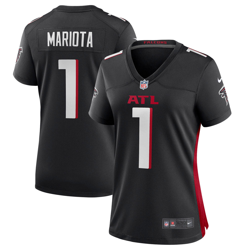 Women's Atlanta Falcons Marcus Mariota Game Jersey Black - vstockx