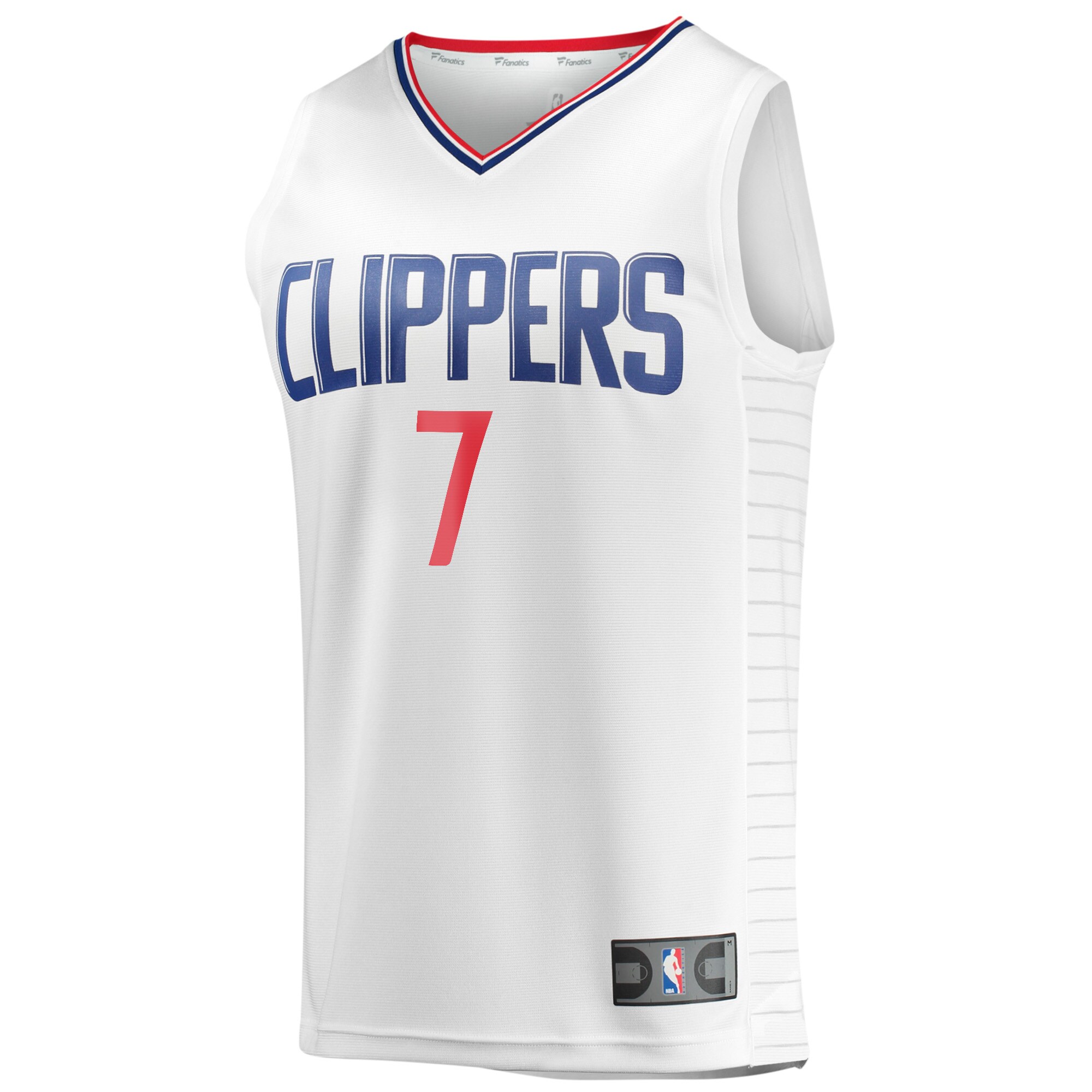 Amir Coffey LA Clippers Fanatics Branded Youth Fast Break Player Jersey - Association Edition - White - vstockx
