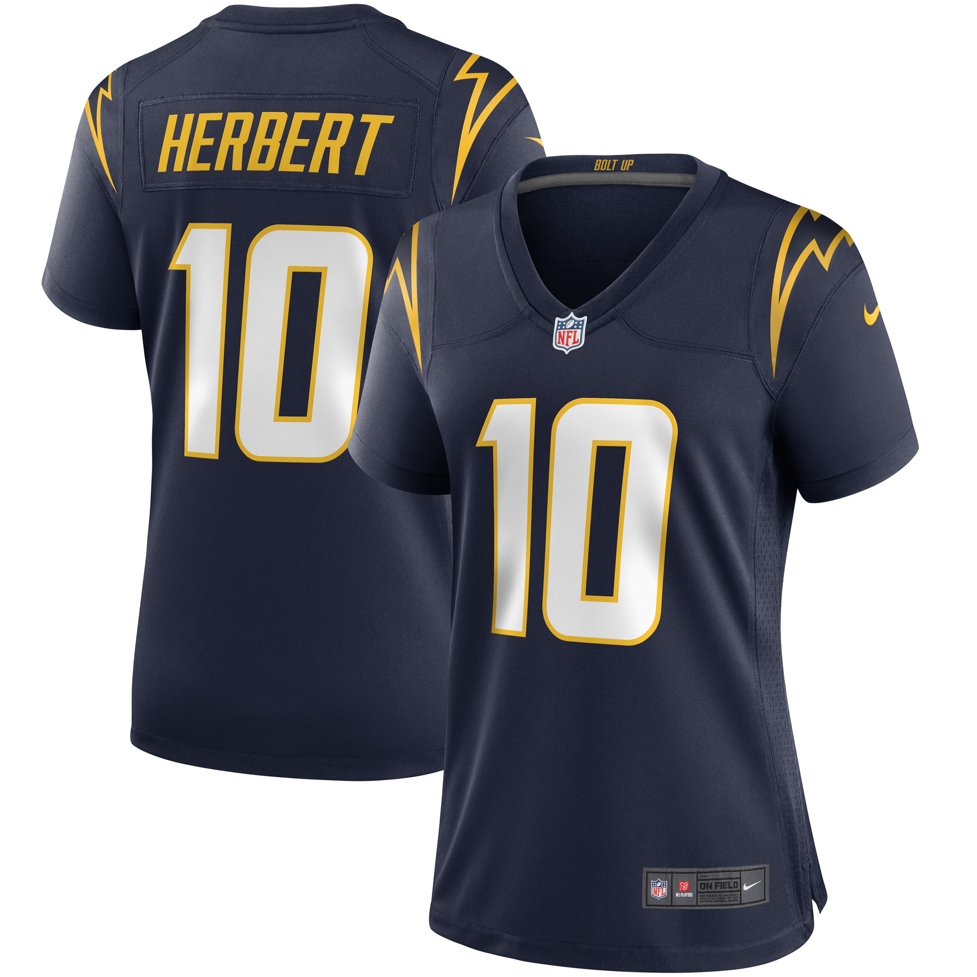 Justin Herbert Los Angeles Chargers Nike Women's Game Jersey - Navy - vstockx