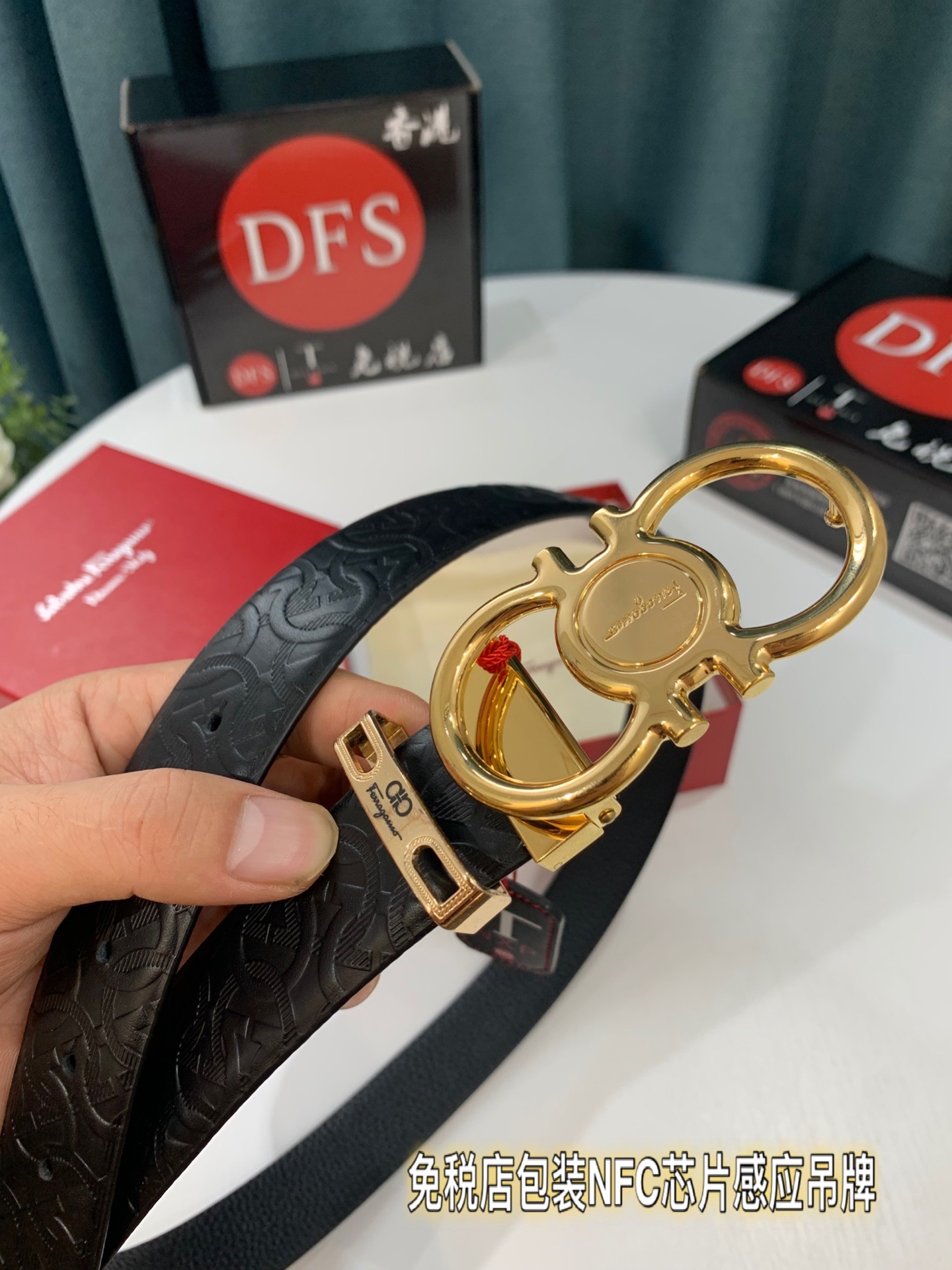 Streetwear Belt Ferragamo 319223 size:3.5cm - vstockx