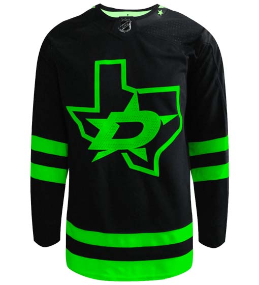Customizable Dallas Stars Adidas Primegreen Authentic NHL Hockey Jersey - vstockx
