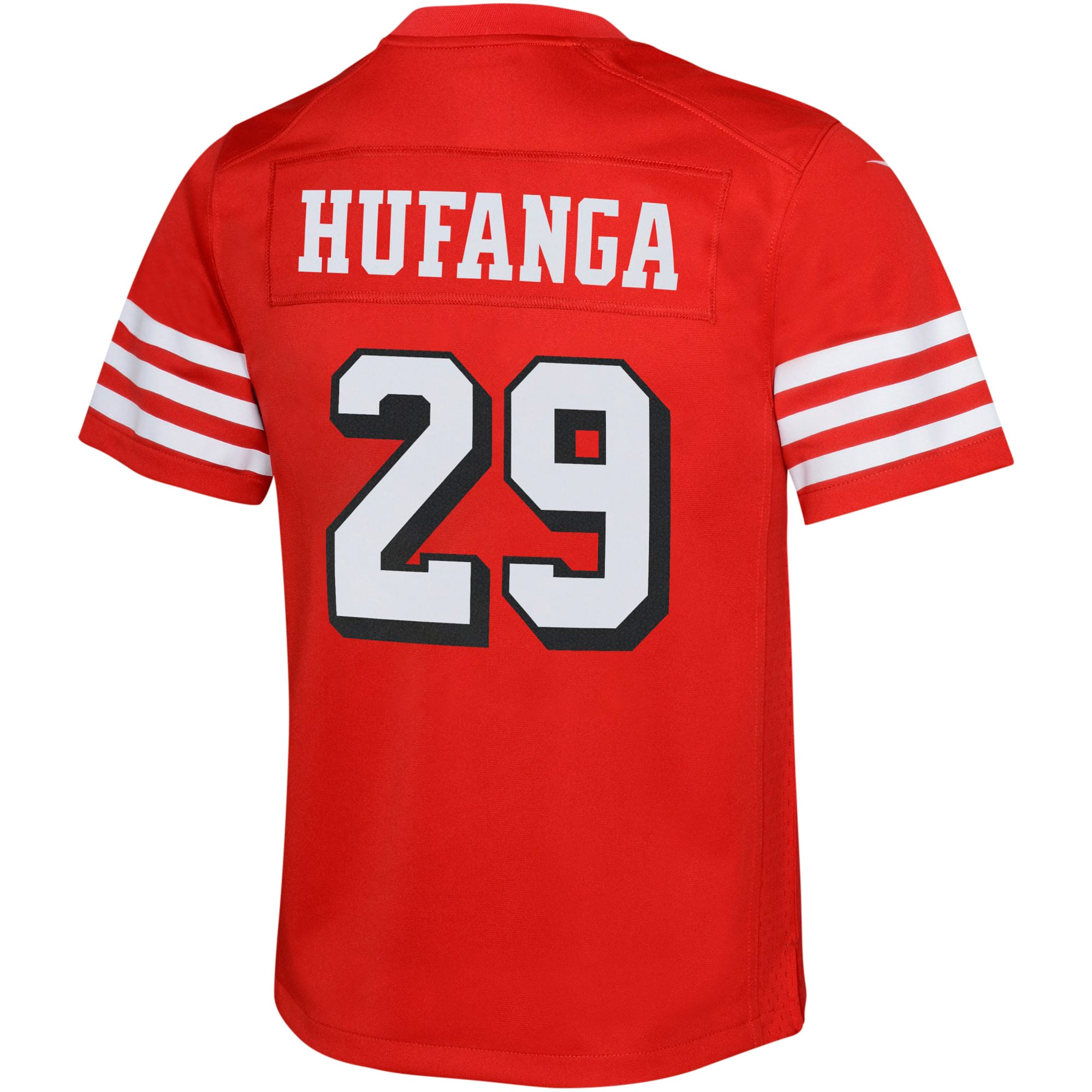 Talanoa Hufanga San Francisco 49ers Nike Youth Game Jersey - Scarlet - vstockx