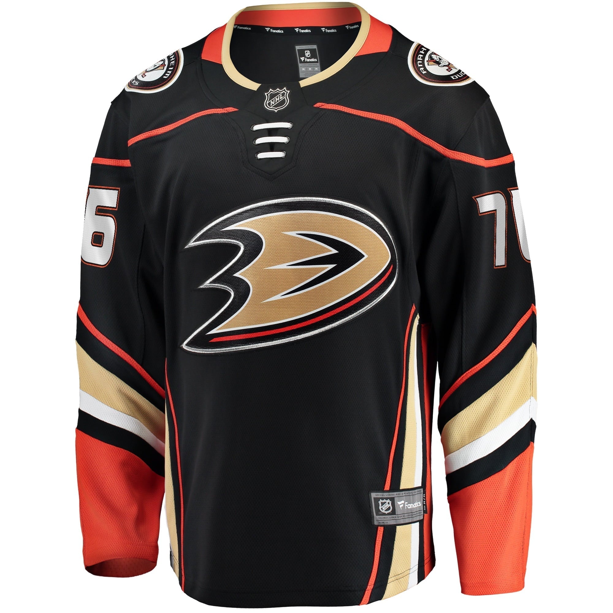 Men's Fanatics Branded Josh Mahura Black Anaheim Ducks Home Breakaway Player Jersey - vstockx