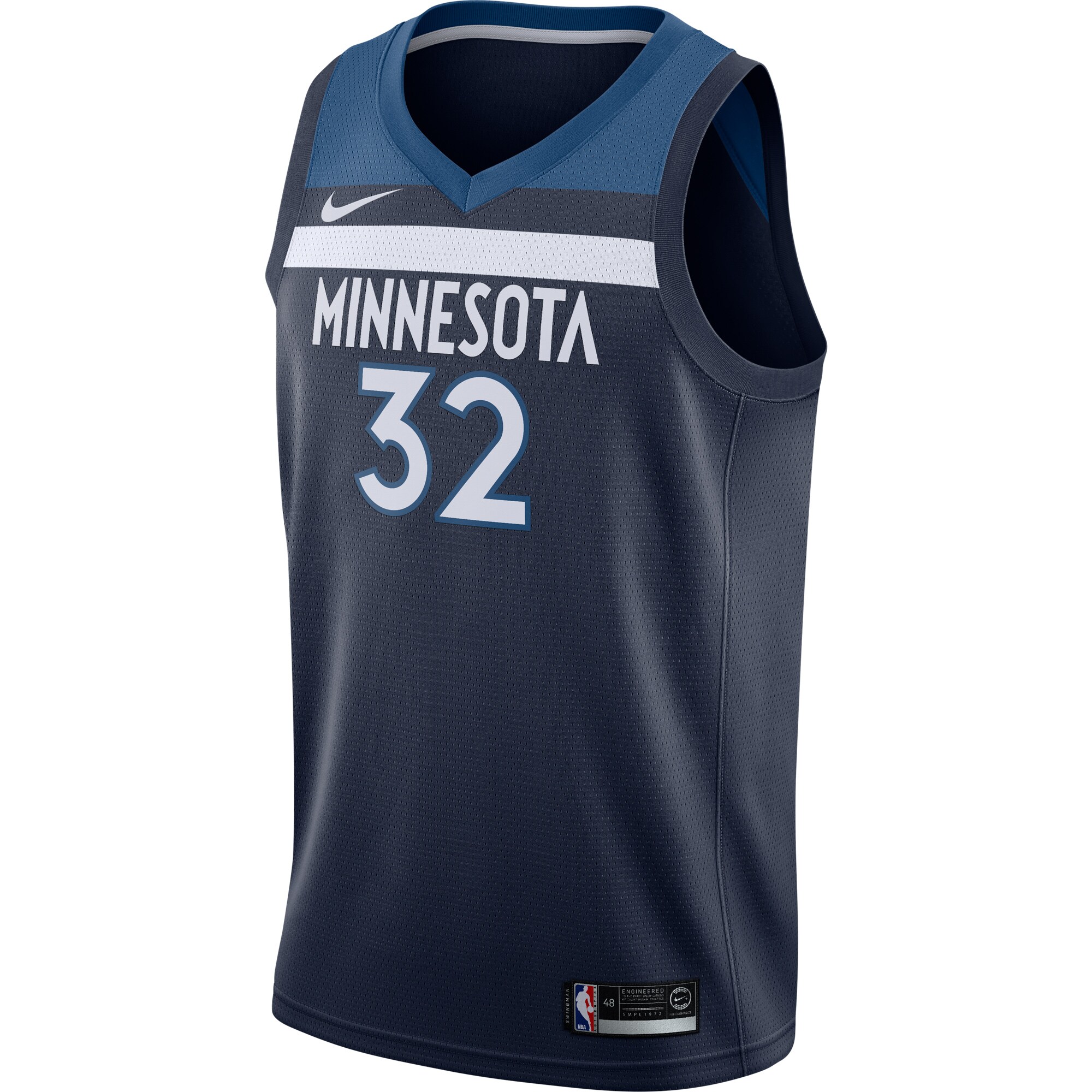 Karl-Anthony Towns Minnesota Timberwolves Nike Swingman Jersey Navy - Icon Edition - vstockx