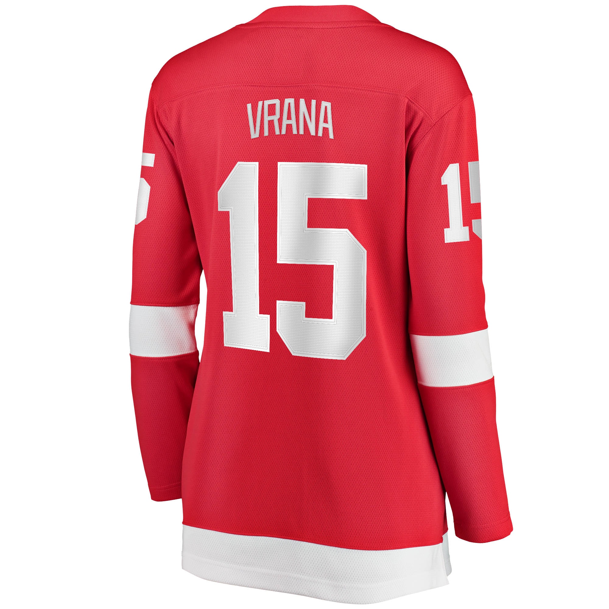 Jakub Vrana Detroit Red Wings Fanatics Branded Women's 2017/18 Home Breakaway Jersey - Red - vstockx