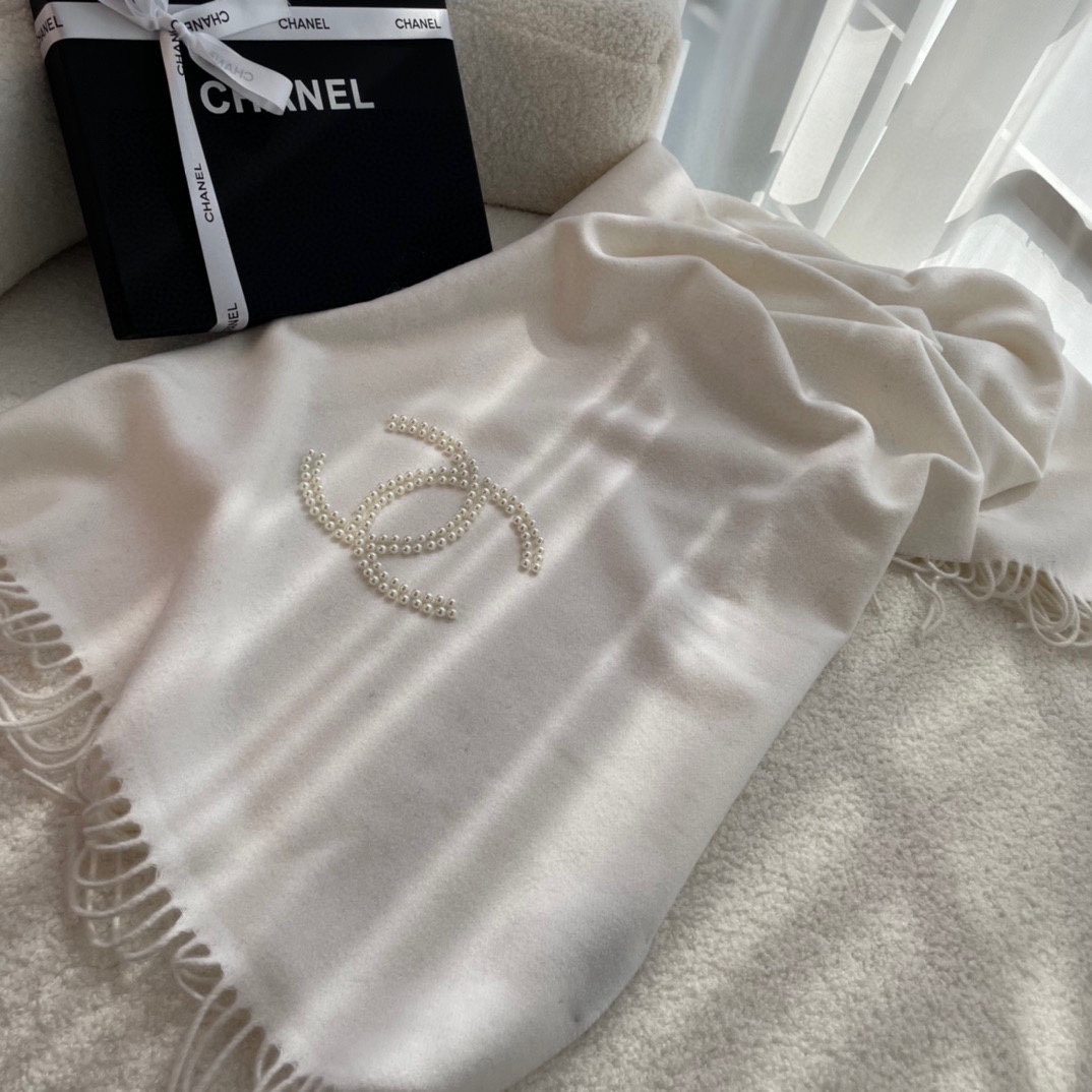 Streetwear Scarf CHANEL 329013 SIZE:70*200cm - vstockx