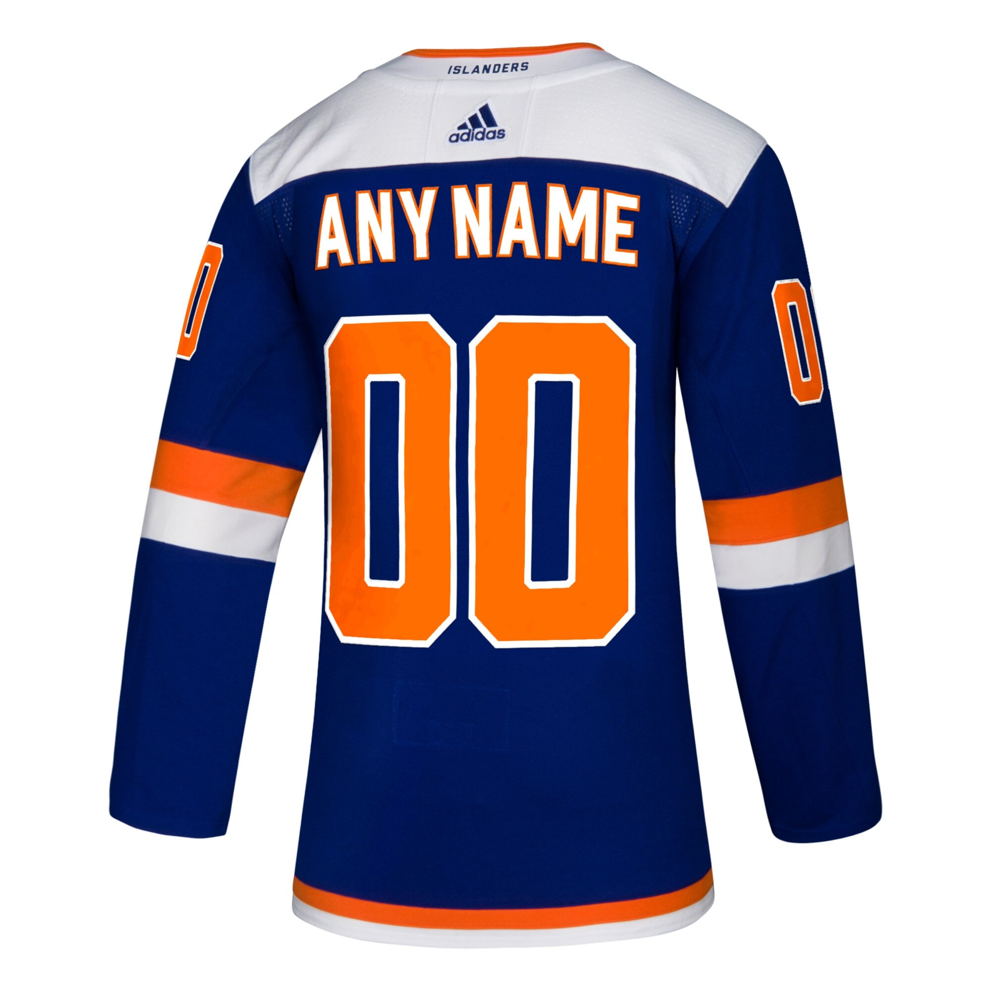 New York Islanders adidas Alternate Authentic Custom Jersey - Blue - vstockx