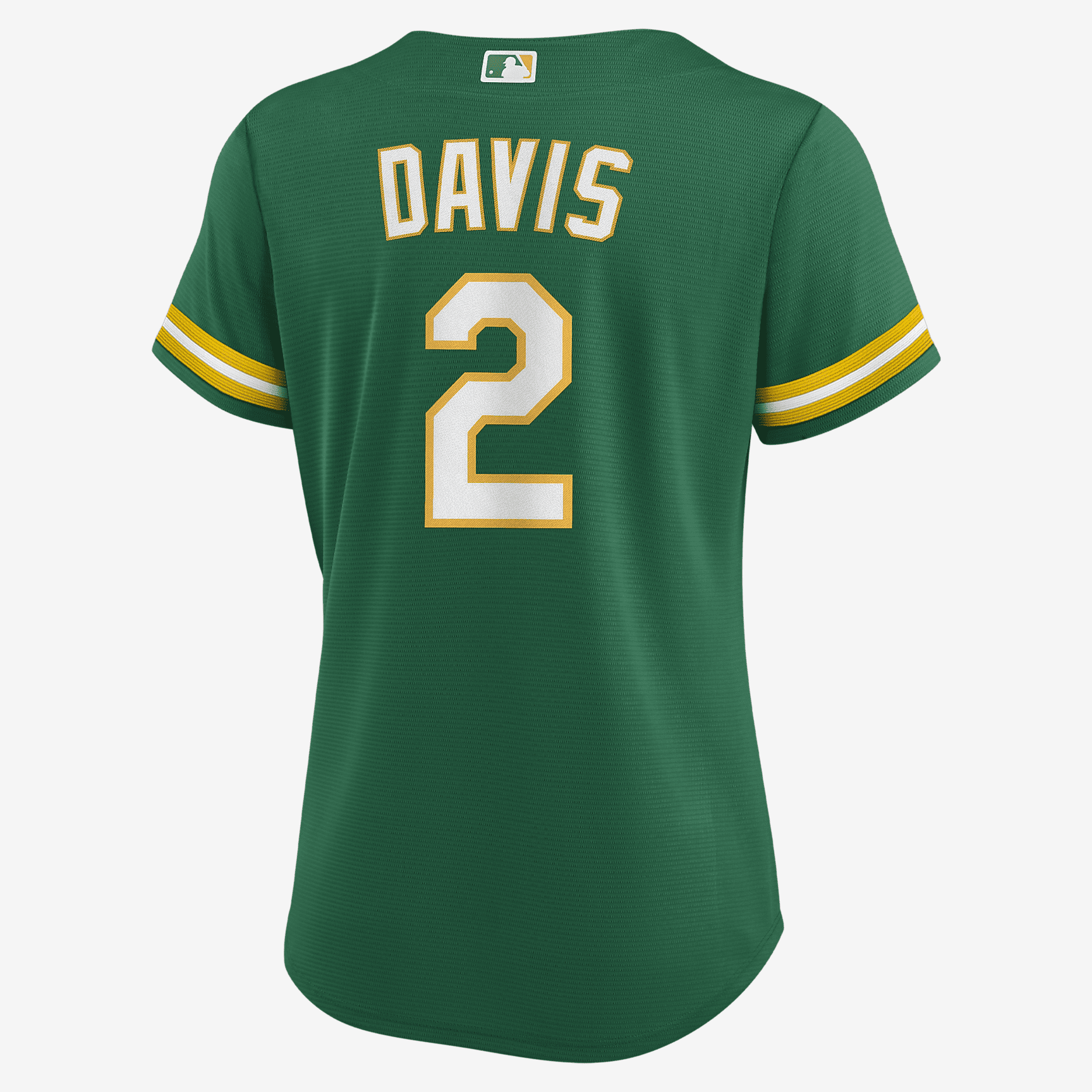 MLB Oakland Athletics (Khris Davis) Women's Replica Baseball Jersey - Clover - vstockx