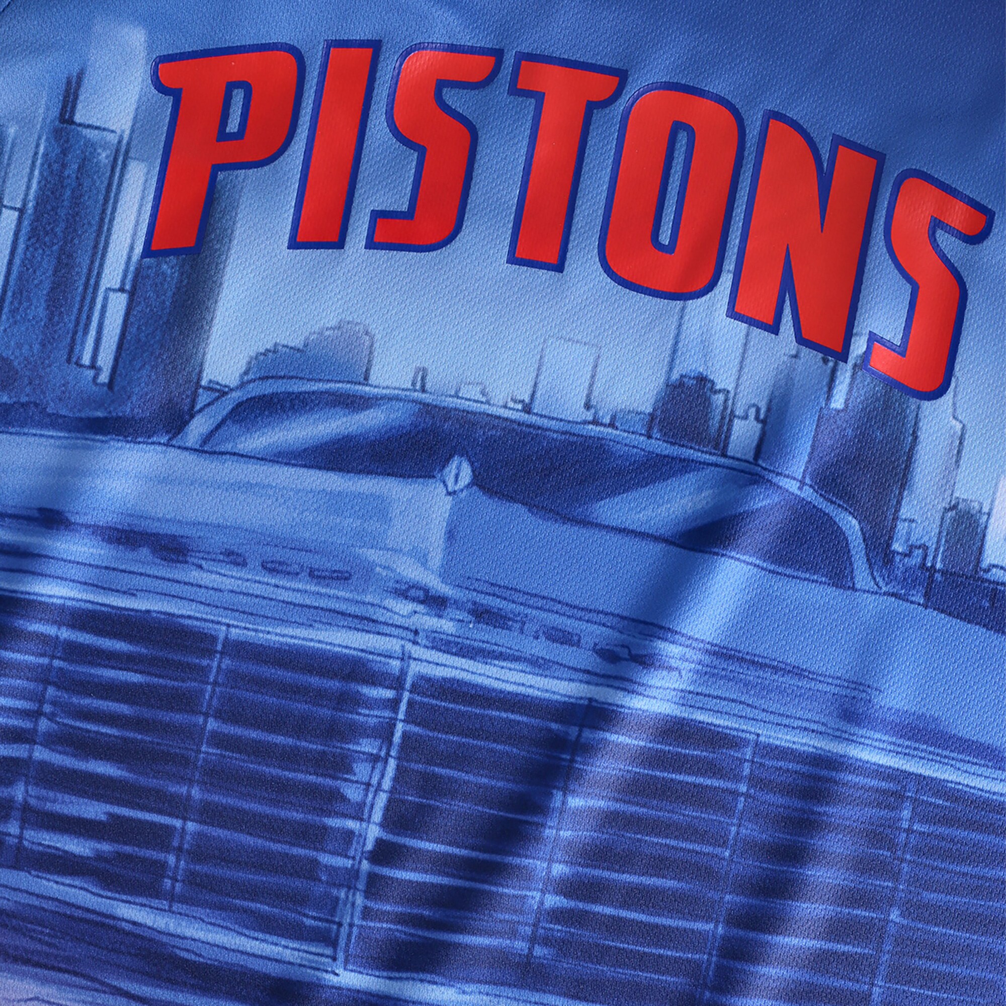 Detroit Pistons NBA & KidSuper Studios by Fanatics Unisex Hometown Jersey - Red - vstockx