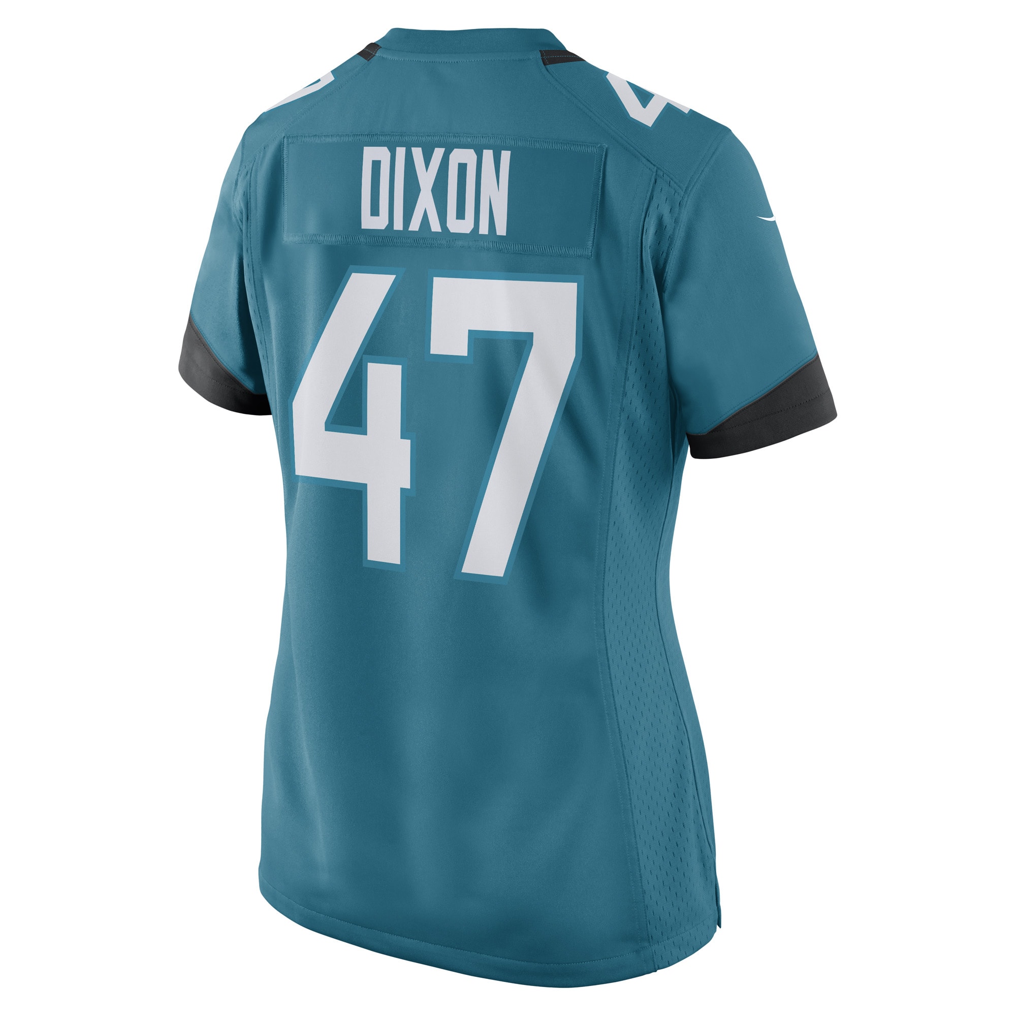 De'Shaan Dixon Jacksonville Jaguars Nike Women's Game Player Jersey - Teal - vstockx