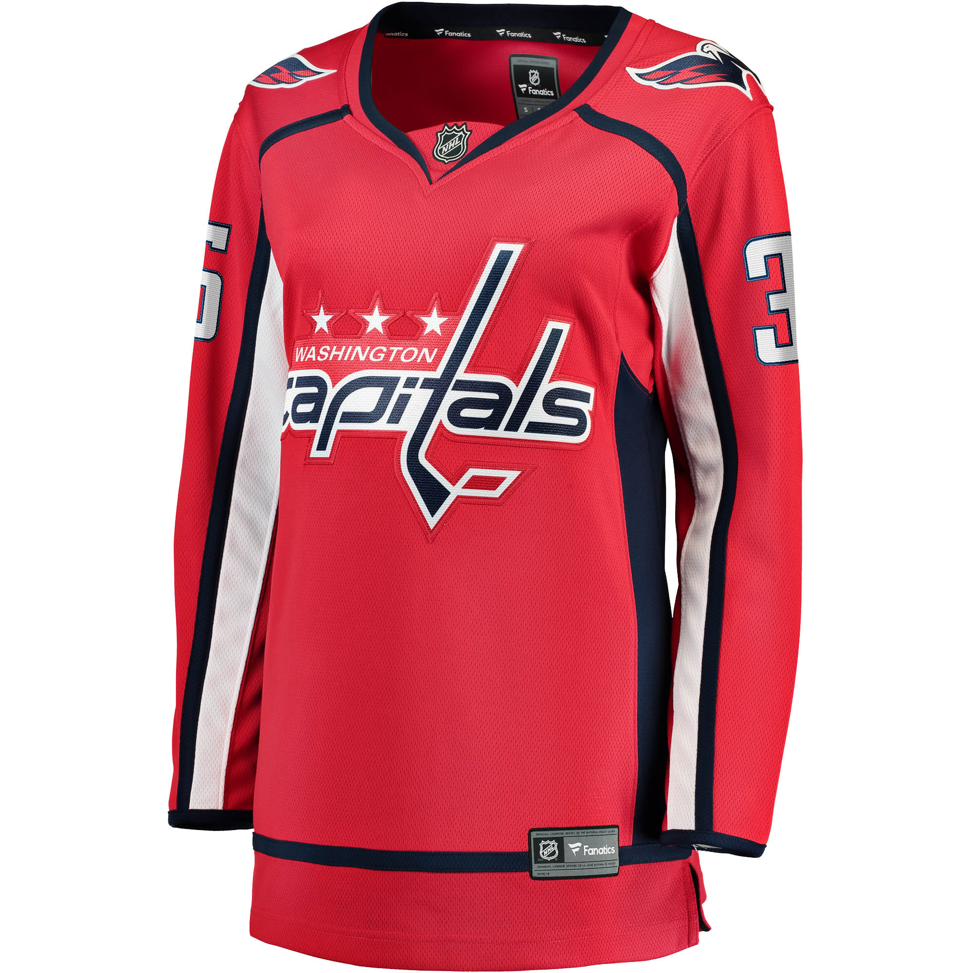 Henrik Lundqvist Washington Capitals Fanatics Branded Women's Breakaway Player Jersey - Red - vstockx